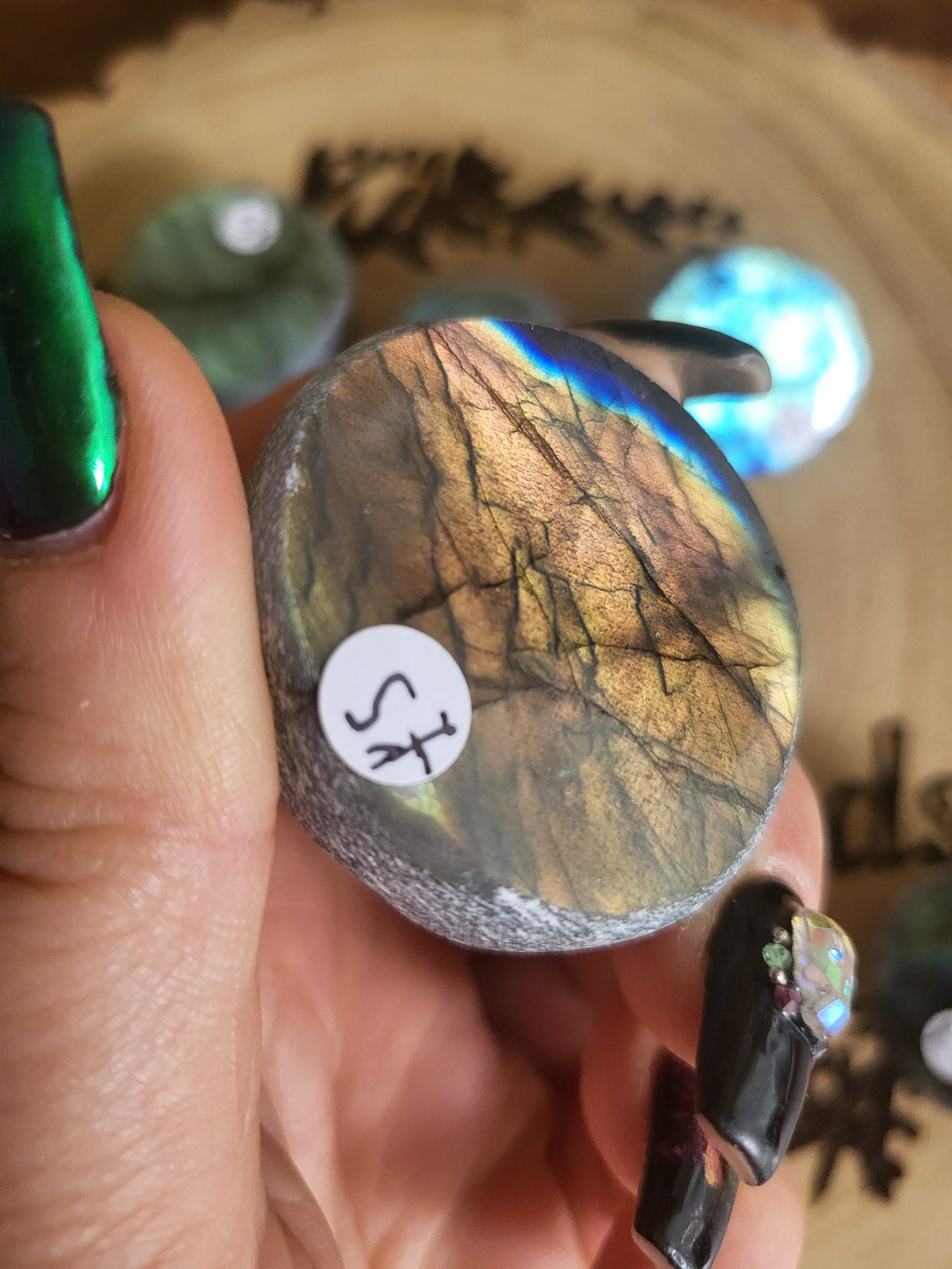 Labradorite Dragon egg