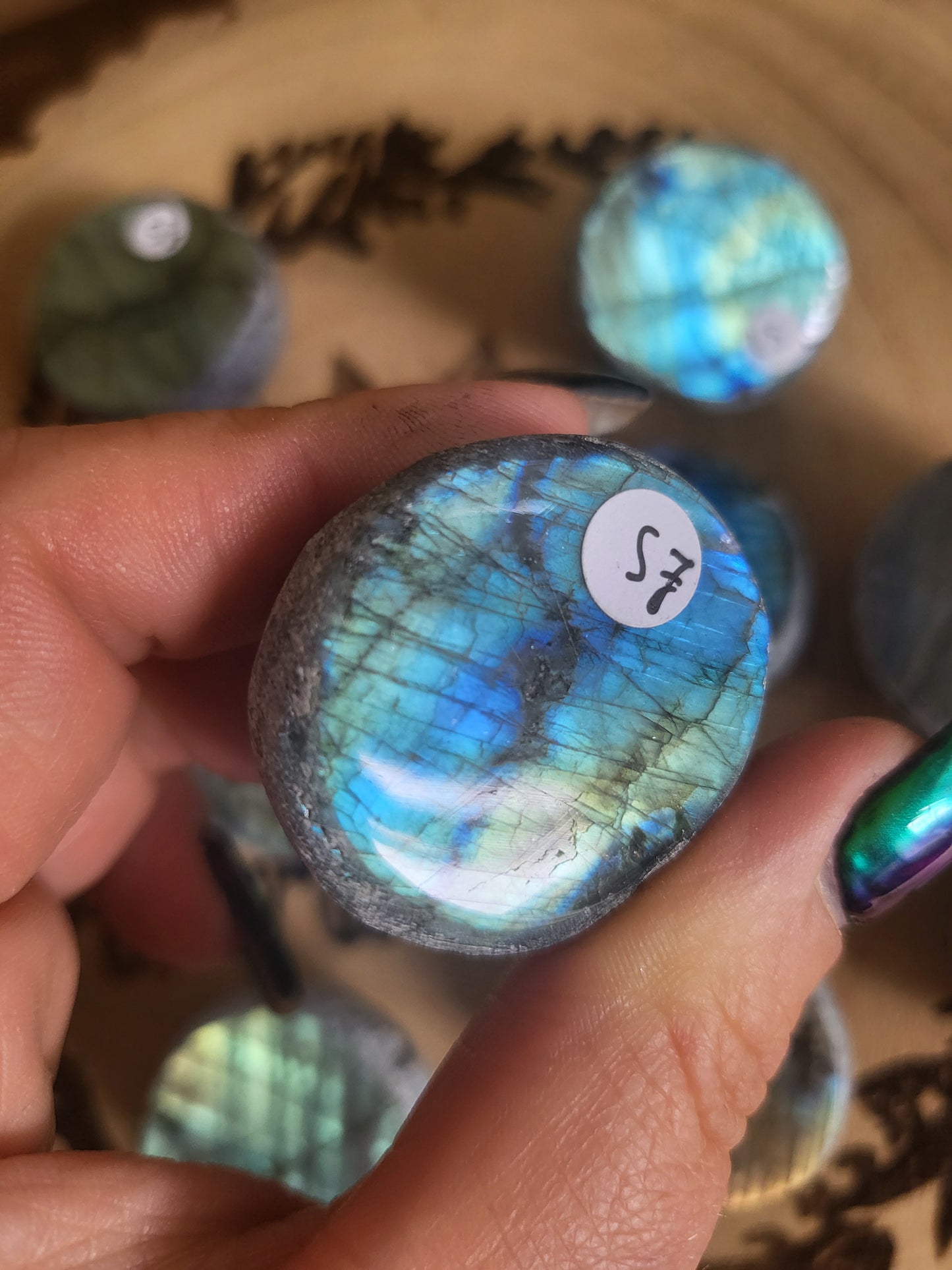 Labradorite Dragon egg