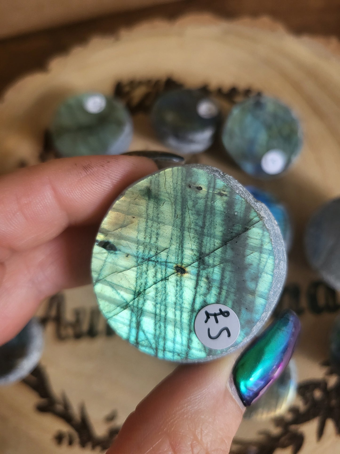 Labradorite Dragon egg