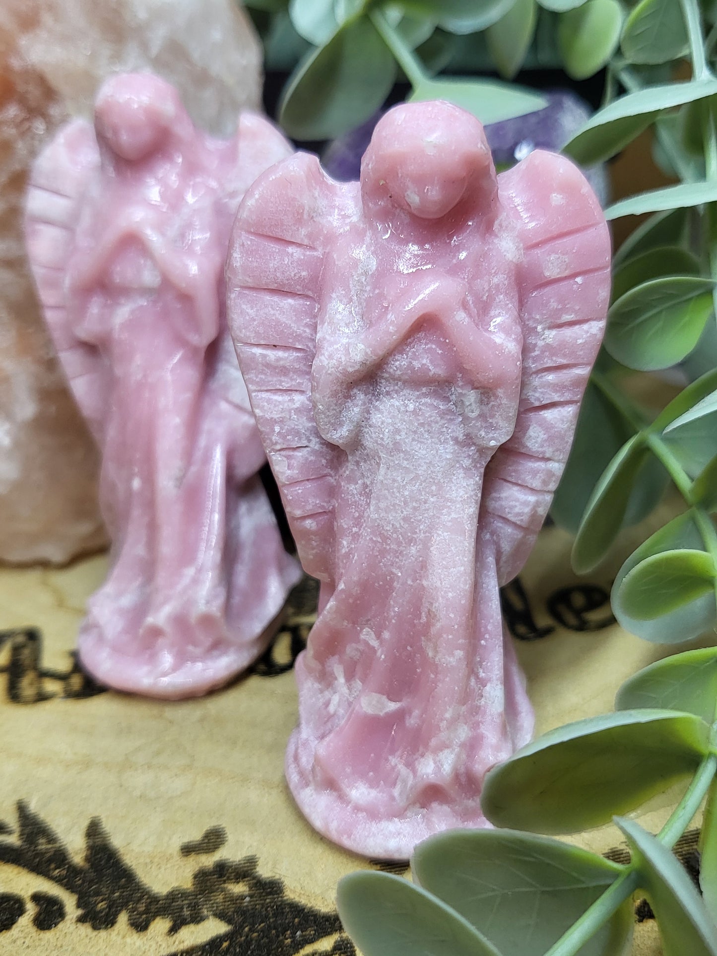 Pink Opal angel