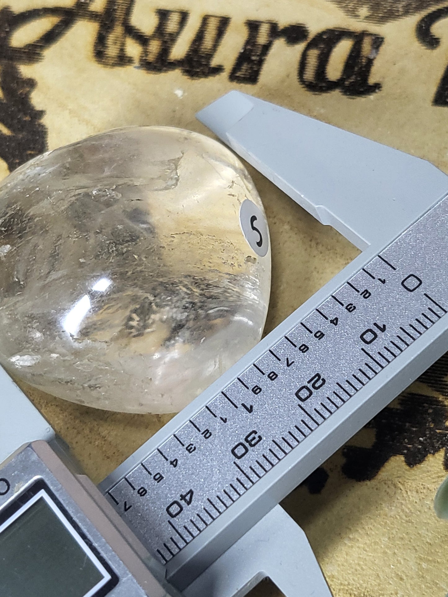 Clear quartz heart