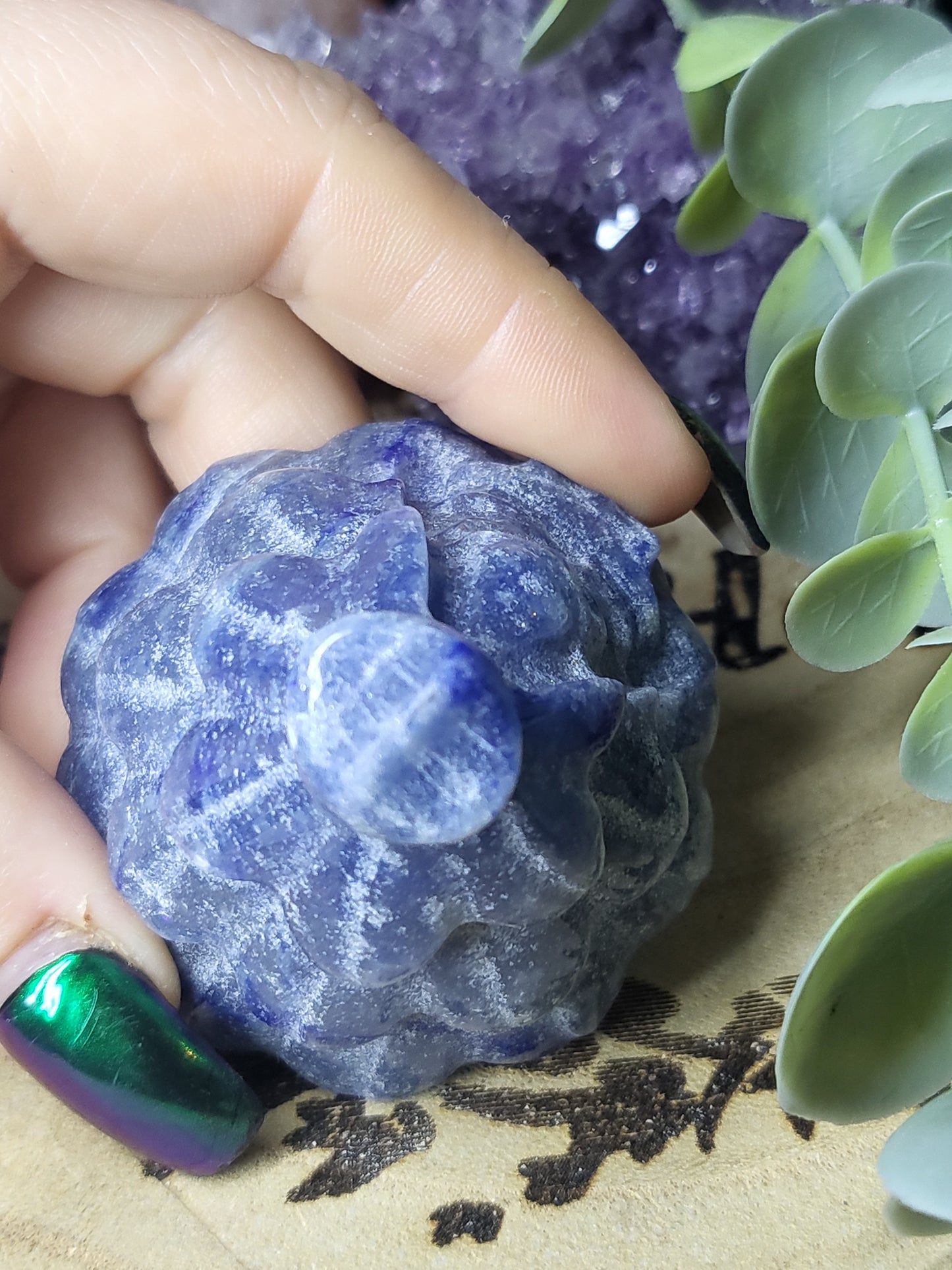 Blue Aventurine Christmas tree