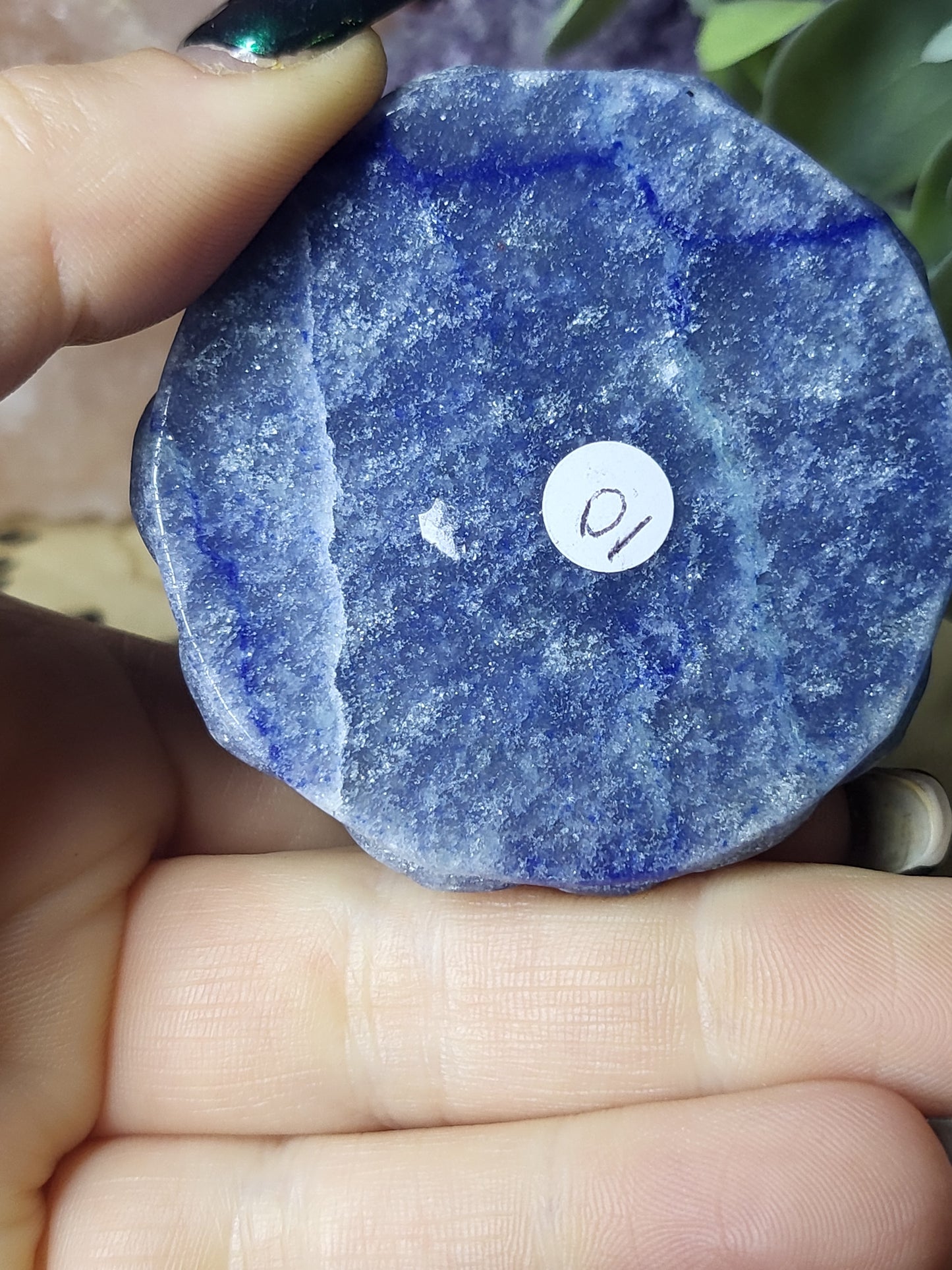 Blue Aventurine Christmas tree