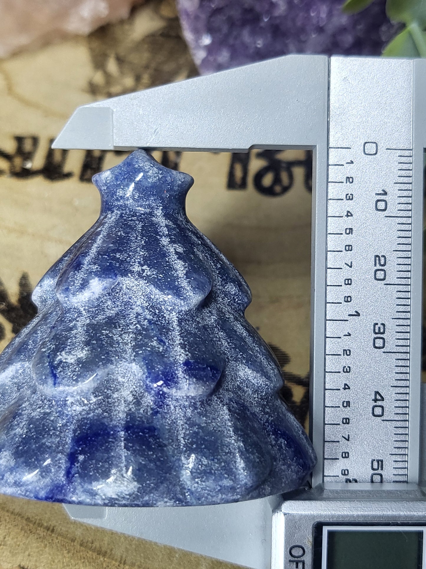 Blue Aventurine Christmas tree