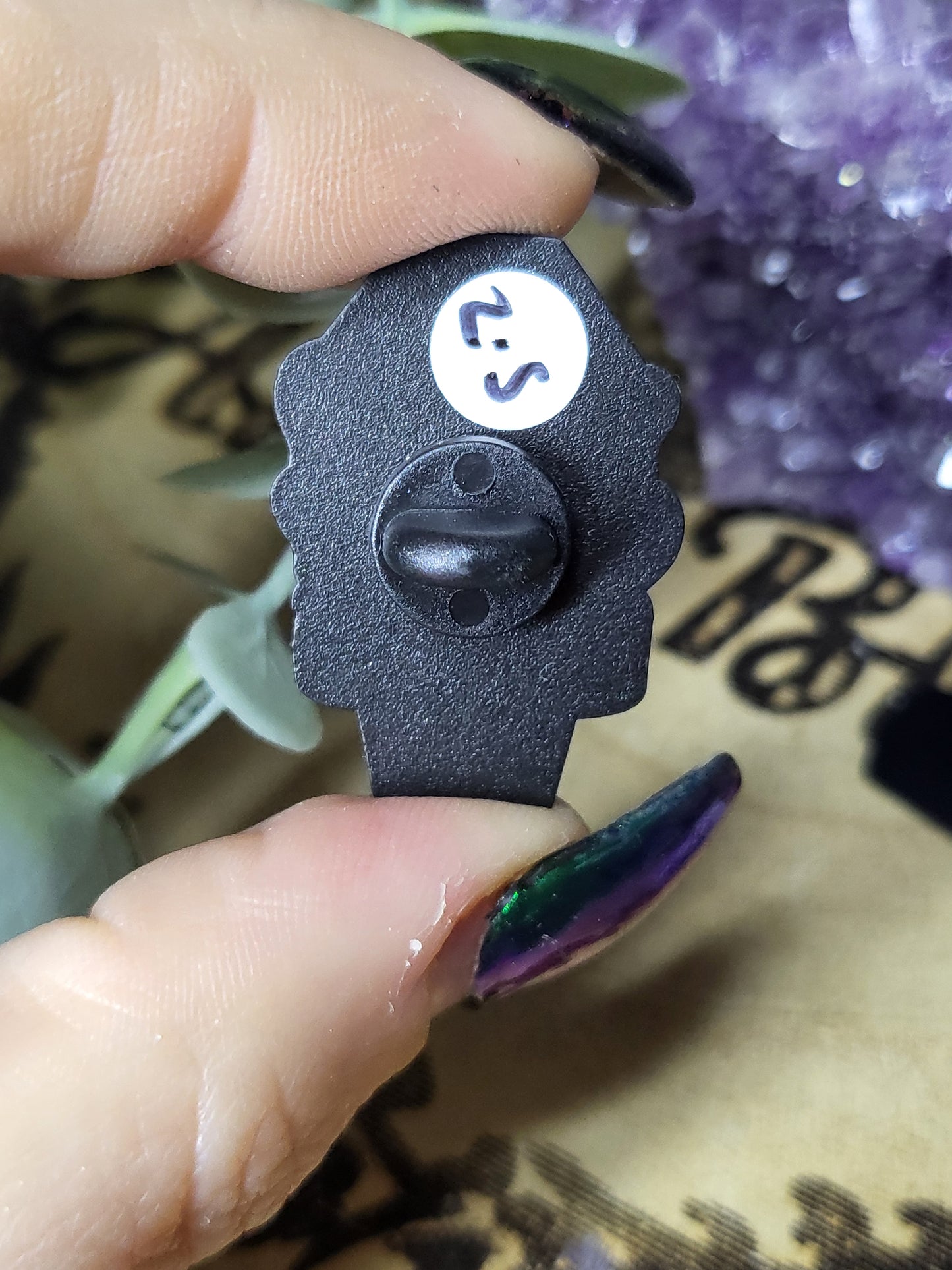 Coffin pin