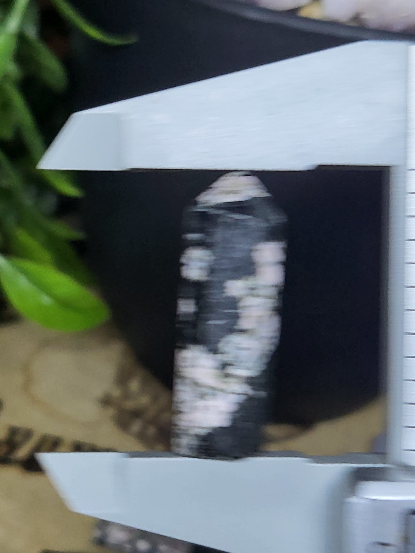 Mini Snowflake Obsidian Point