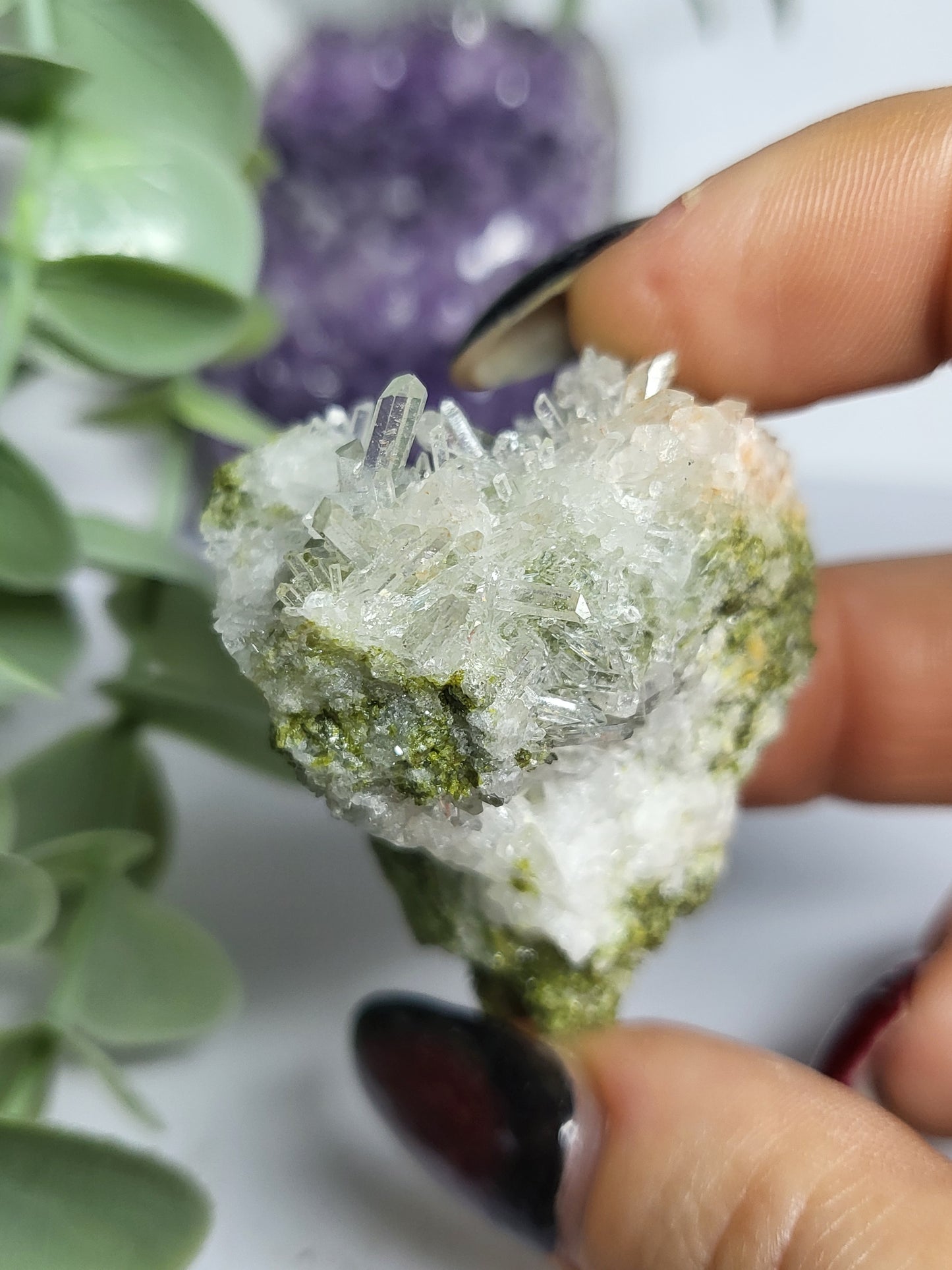 Forest Quartz (epidote and quartz)