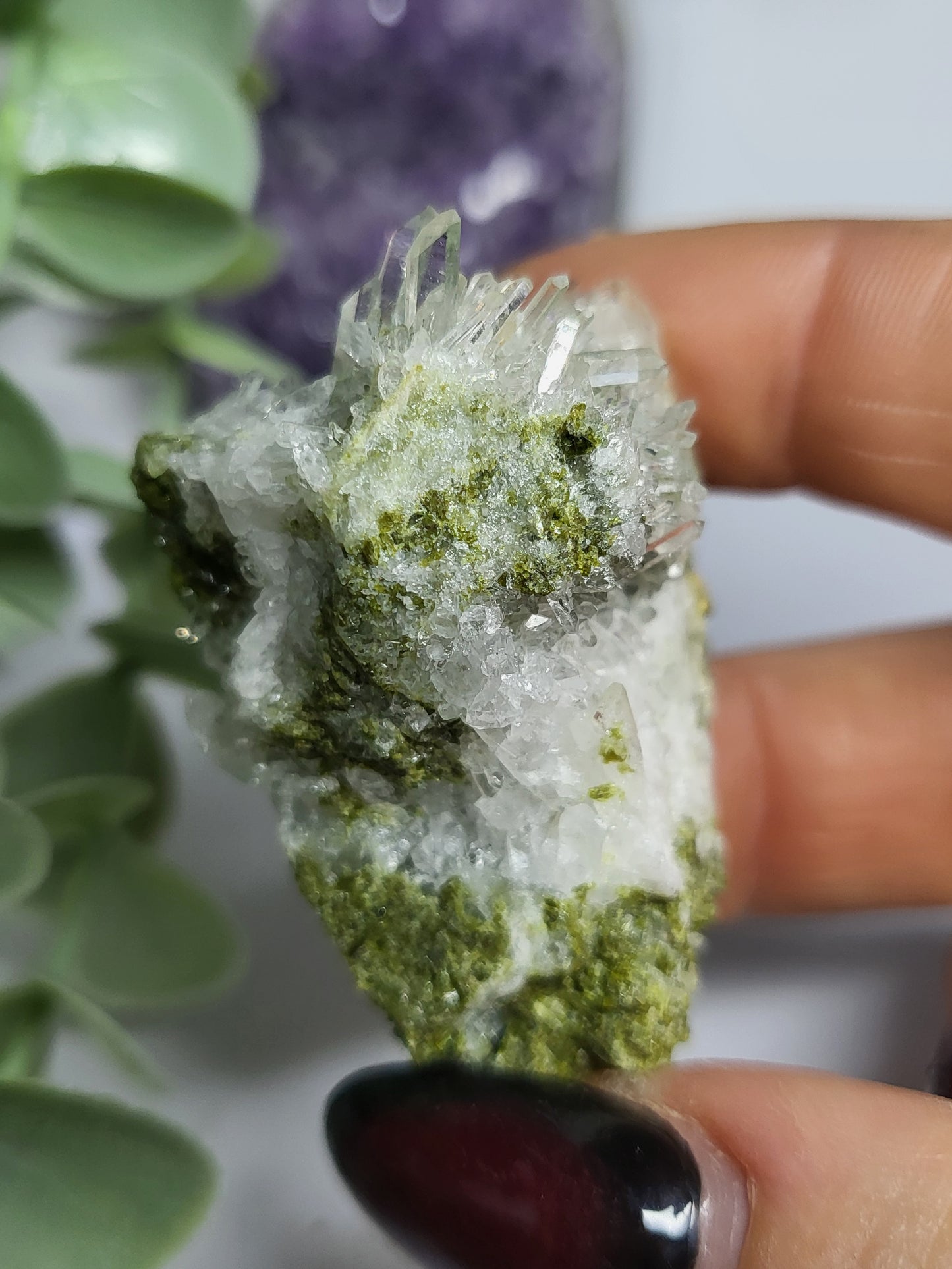 Forest Quartz (epidote and quartz)