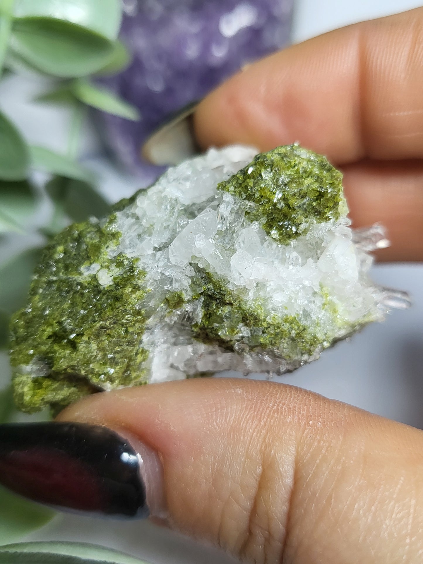 Forest Quartz (epidote and quartz)