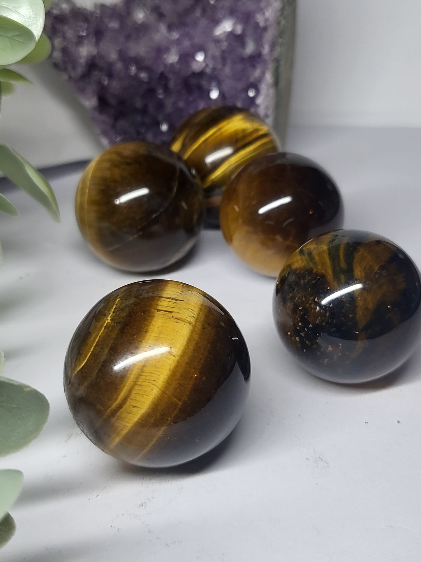 Tigers eye Sphere