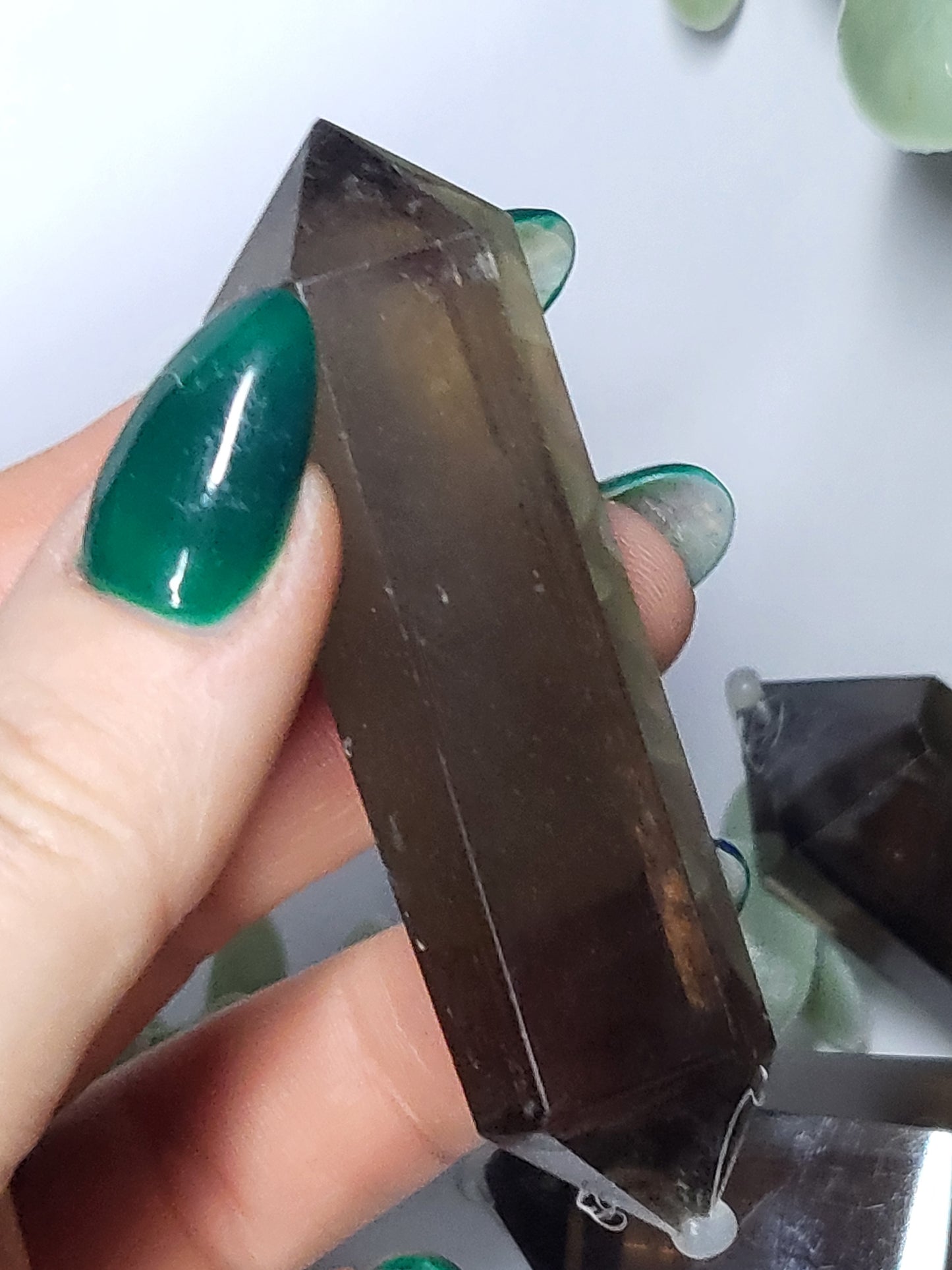 Smokey quartz point