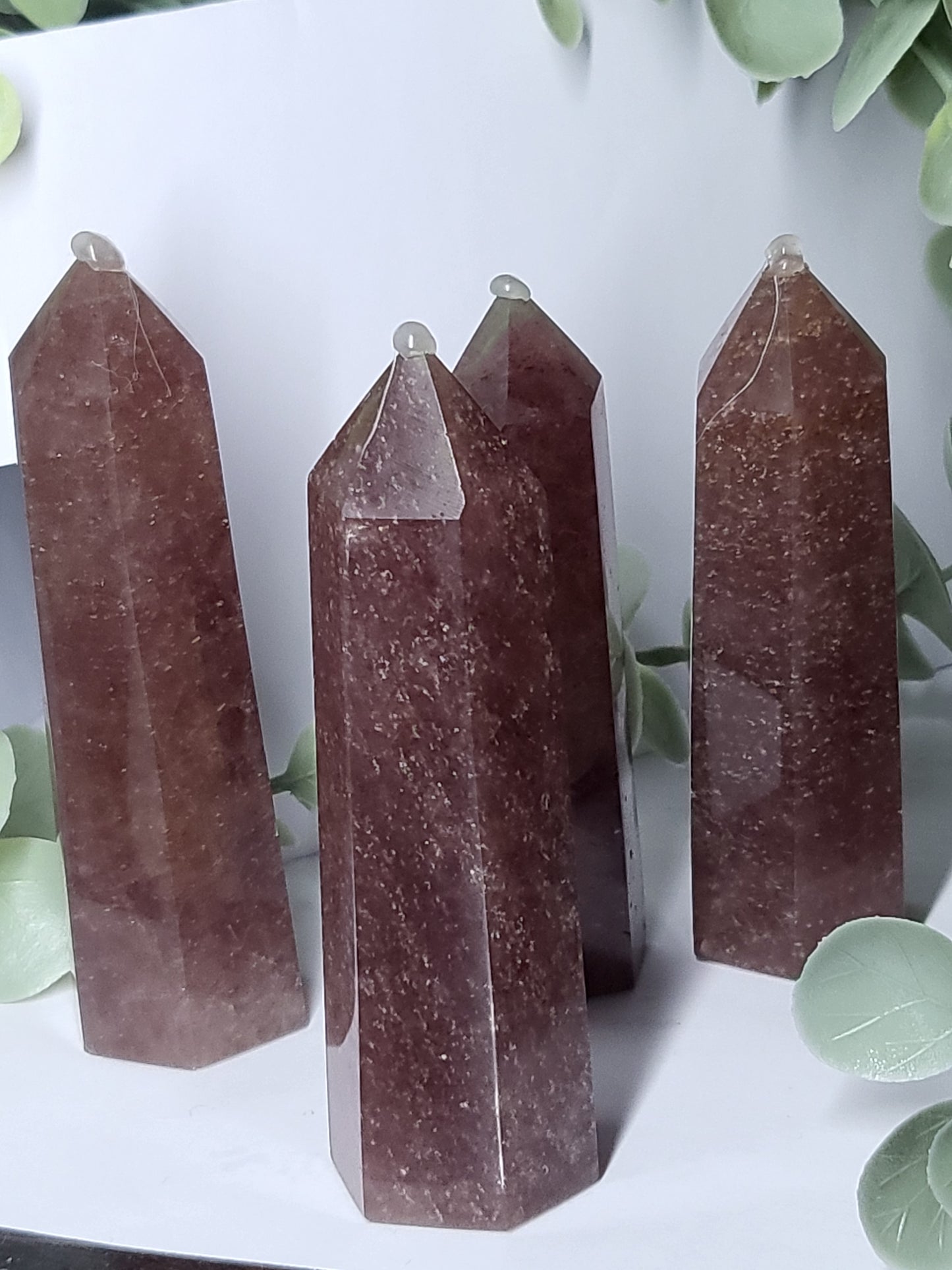 Strawberry Quartz Point