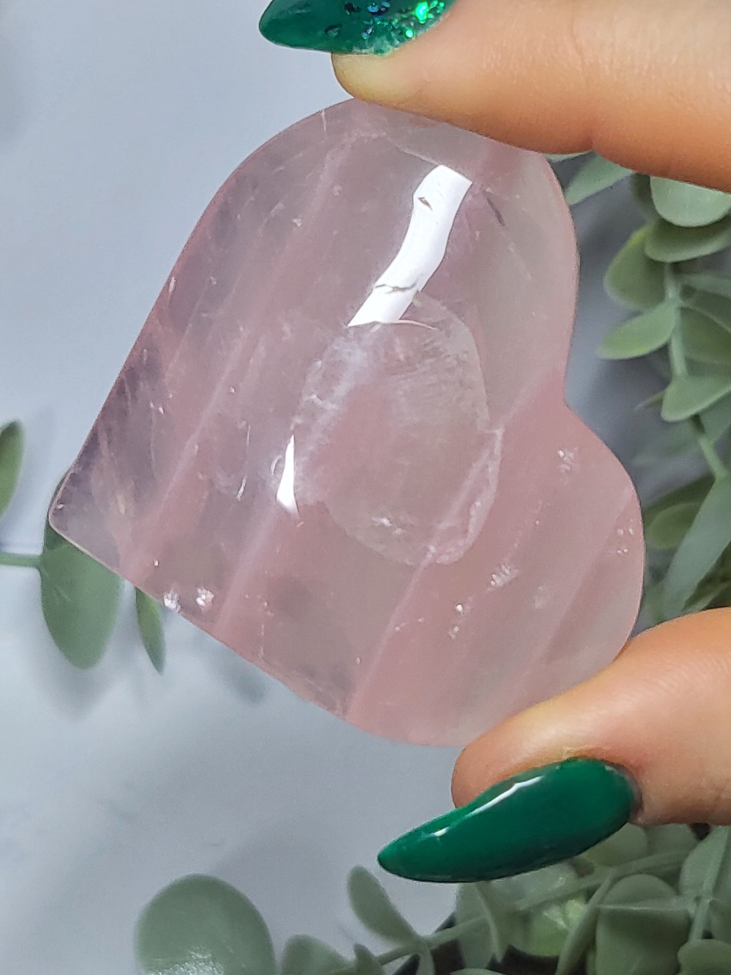 Rose Quartz Heart