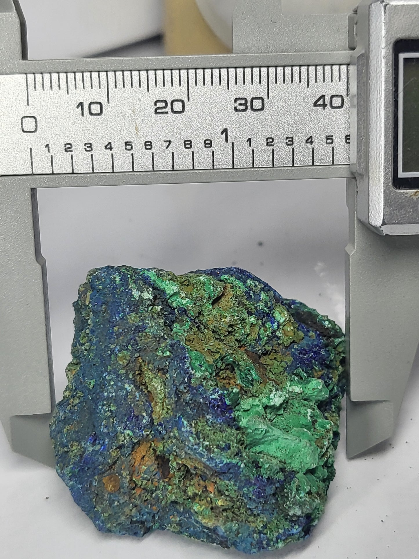 Azurite and malachite