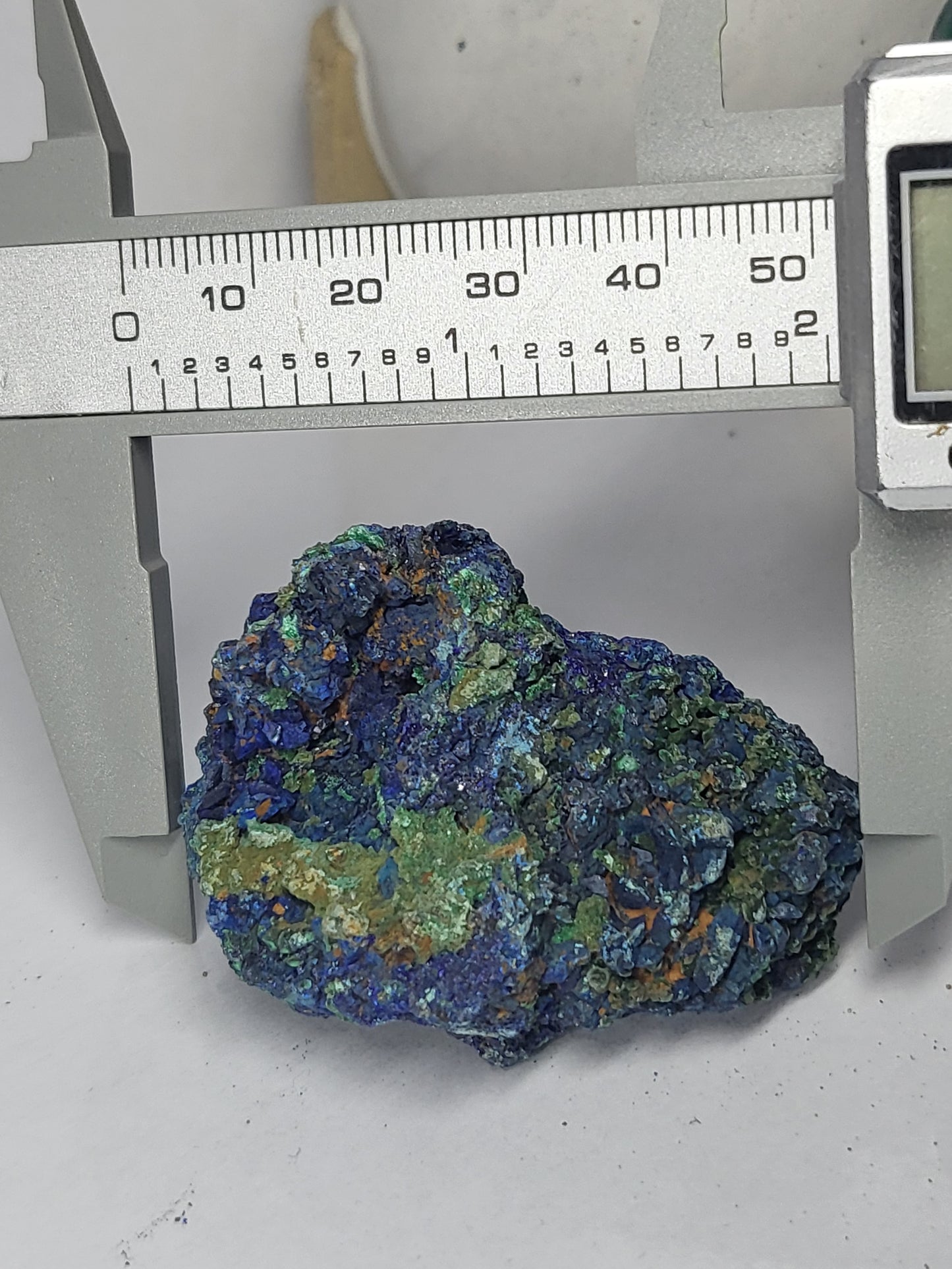 Azurite and malachite