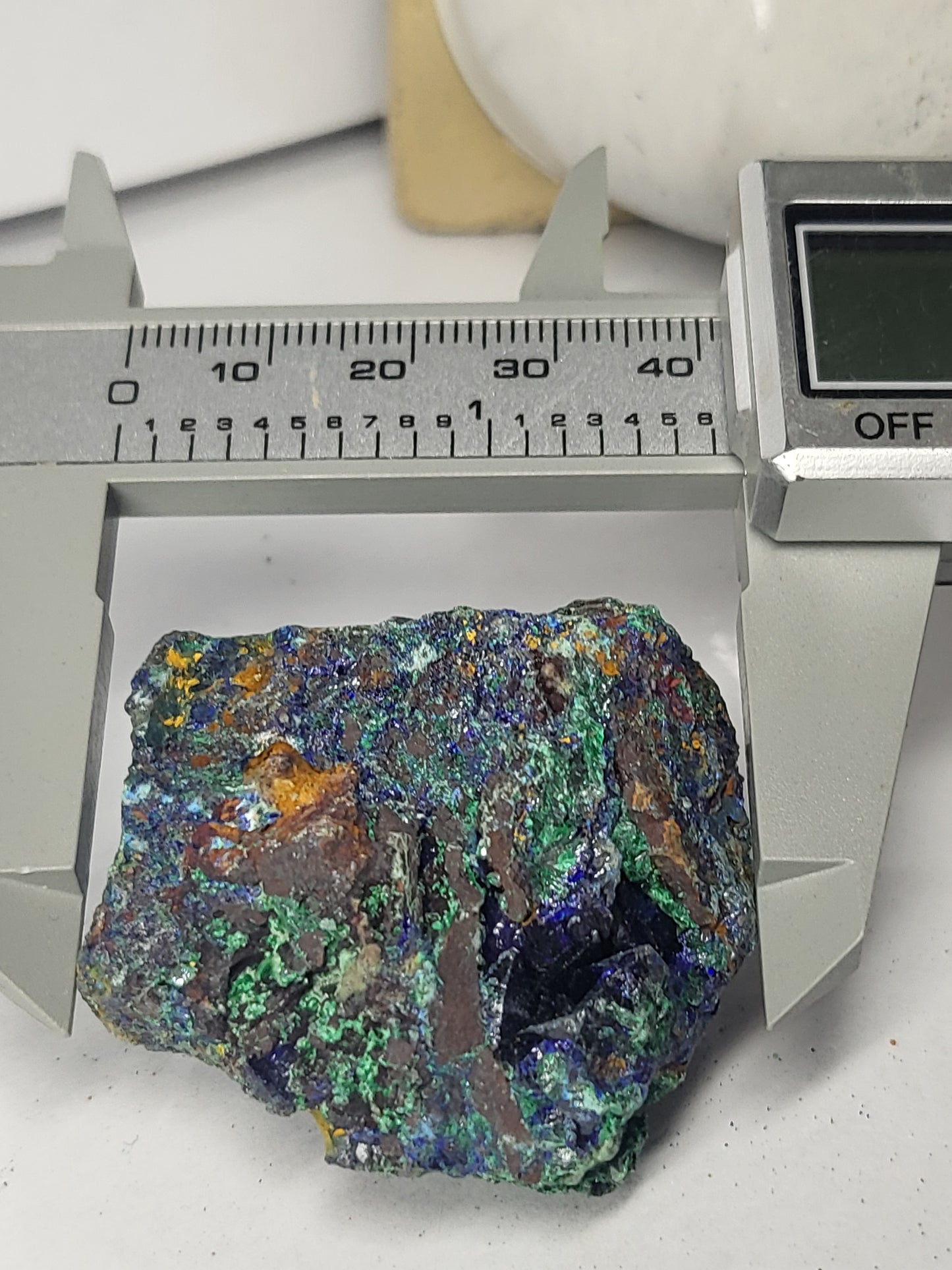 Azurite and malachite