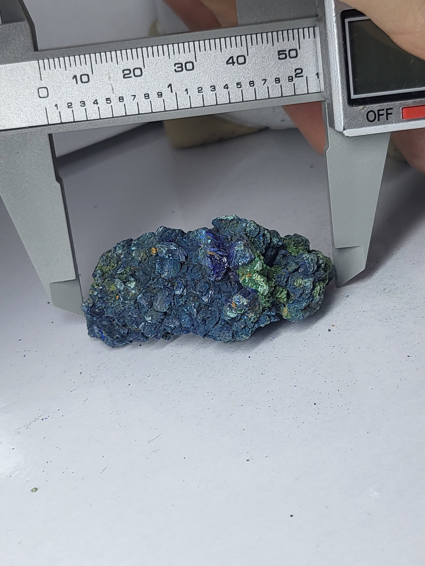 Azurite and malachite