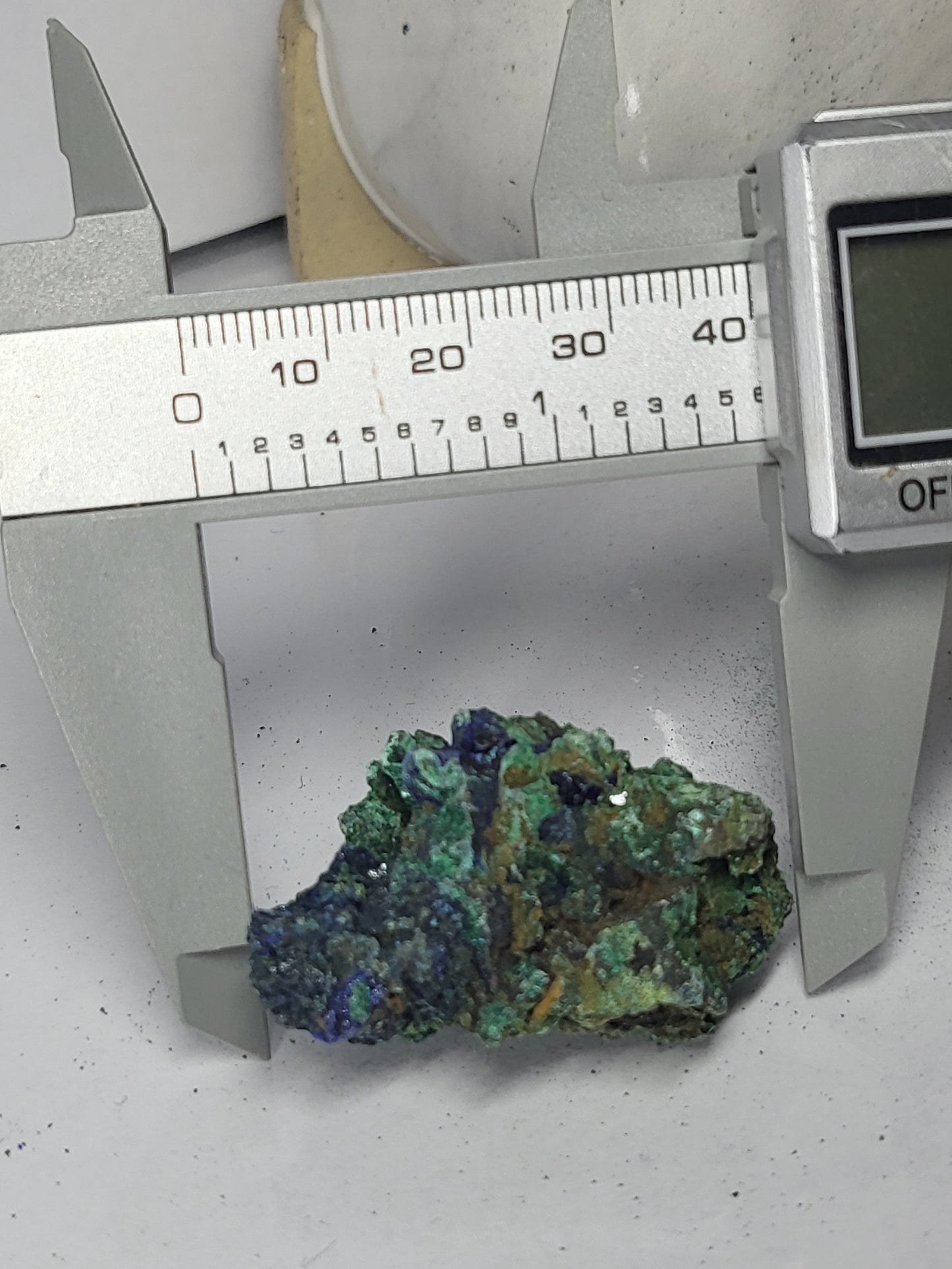 Azurite and malachite