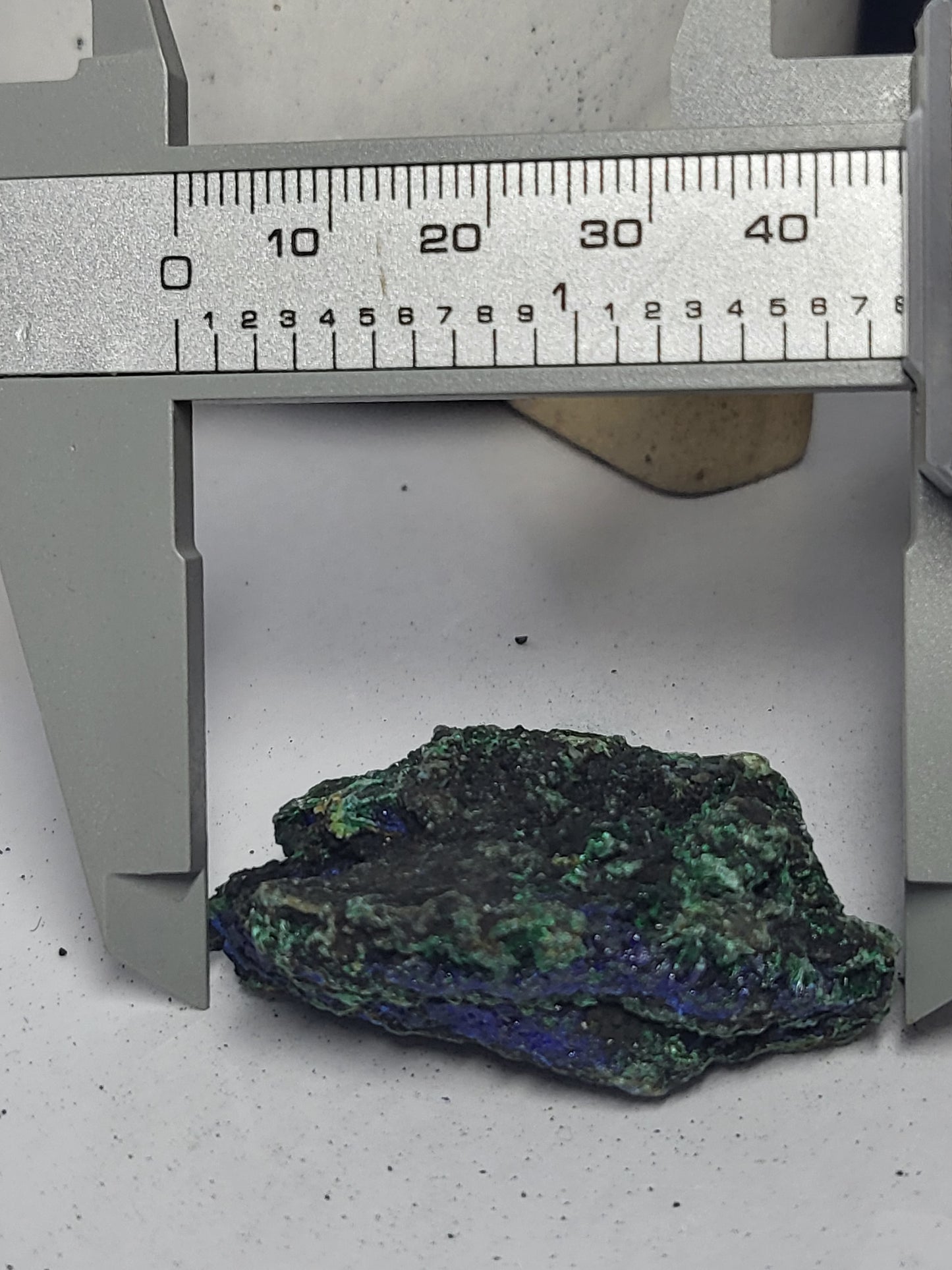 Azurite and malachite