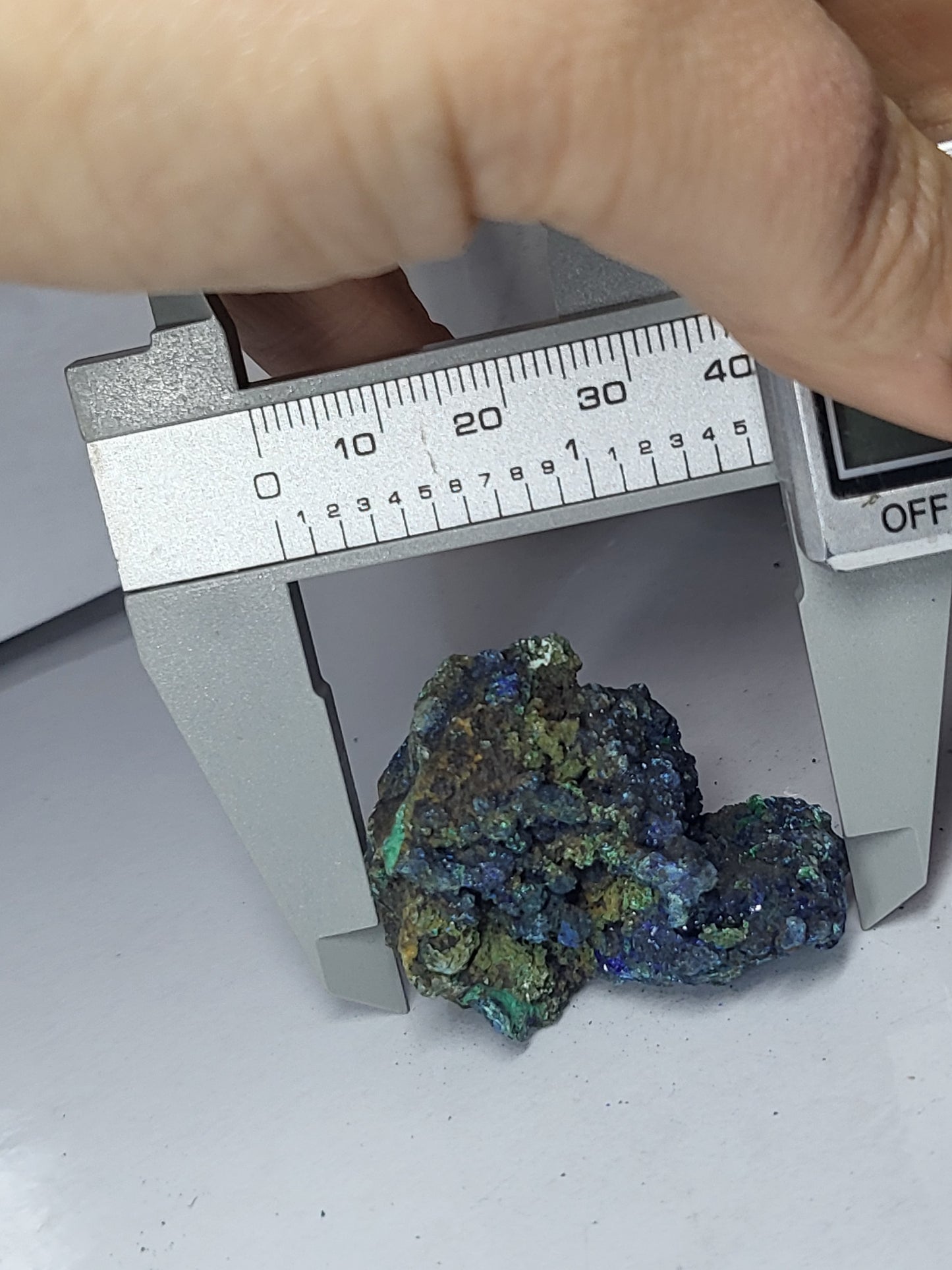 Azurite and malachite