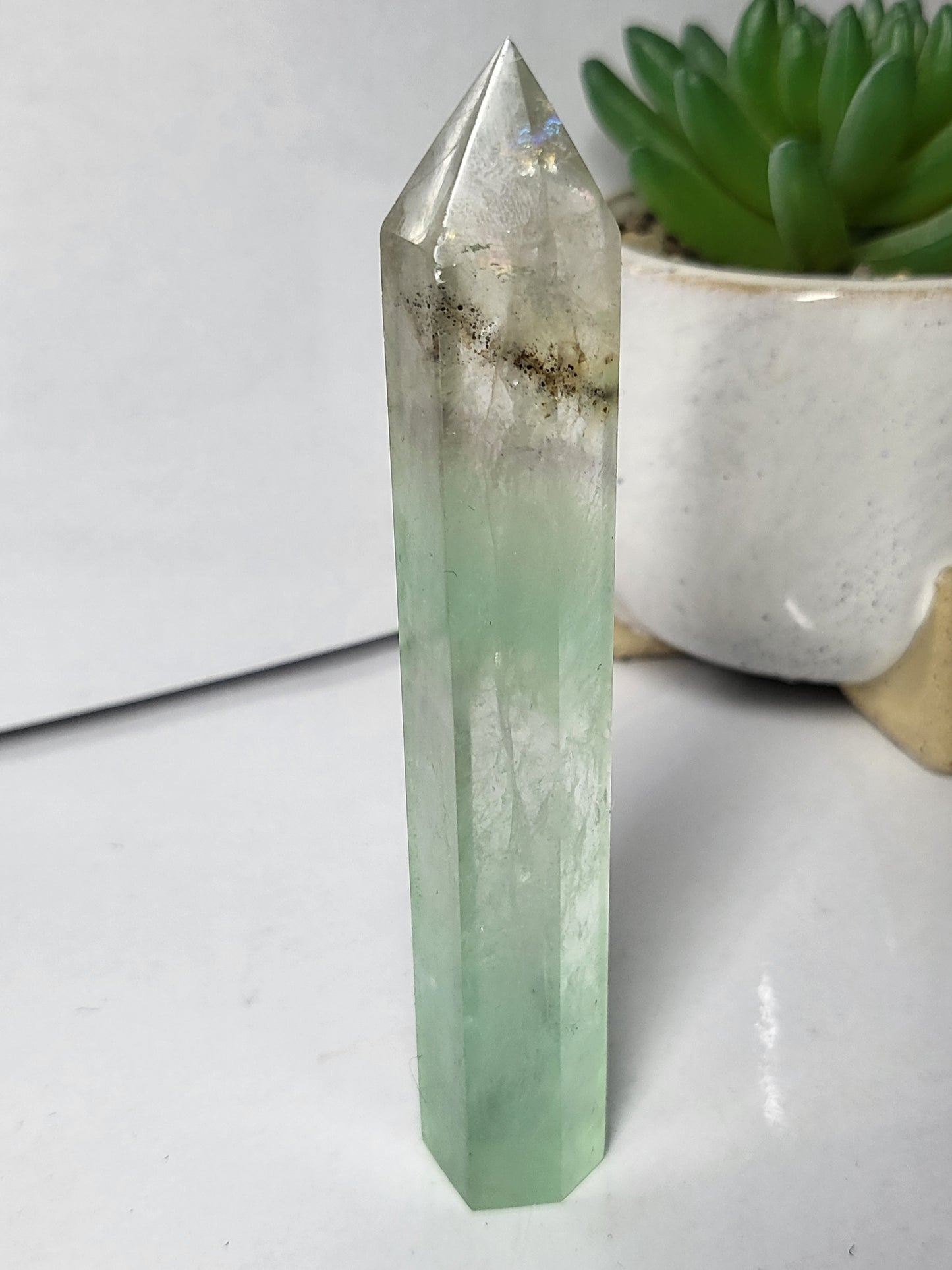 Fluorite point