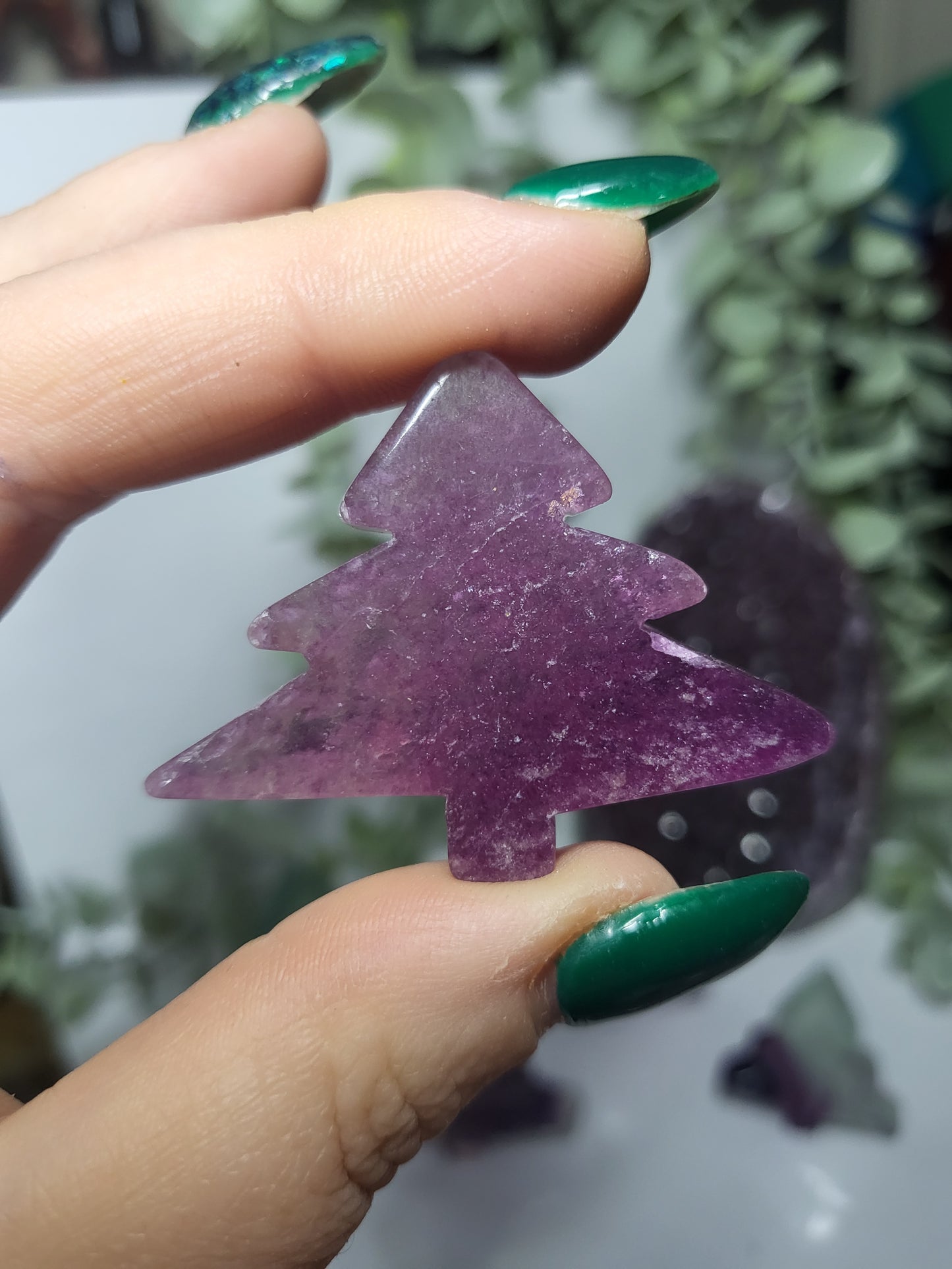 Fluorite Christmas tree