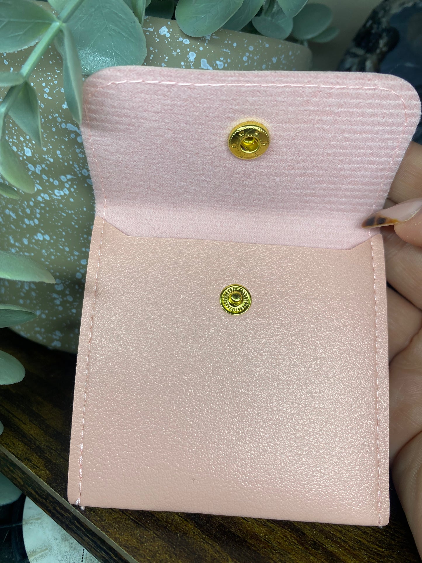 Faux leather Jewellery pouch