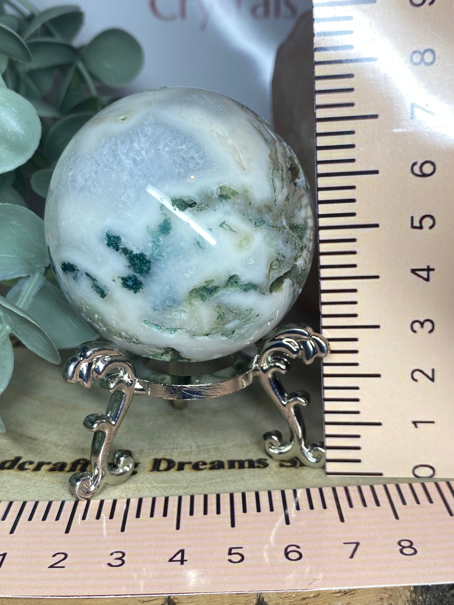 Moss Agate Sphere