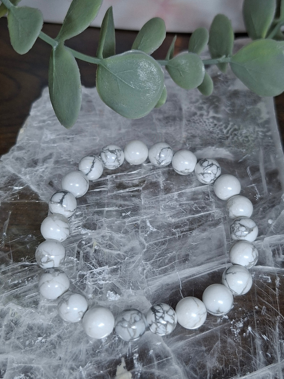 Howlite bracelet