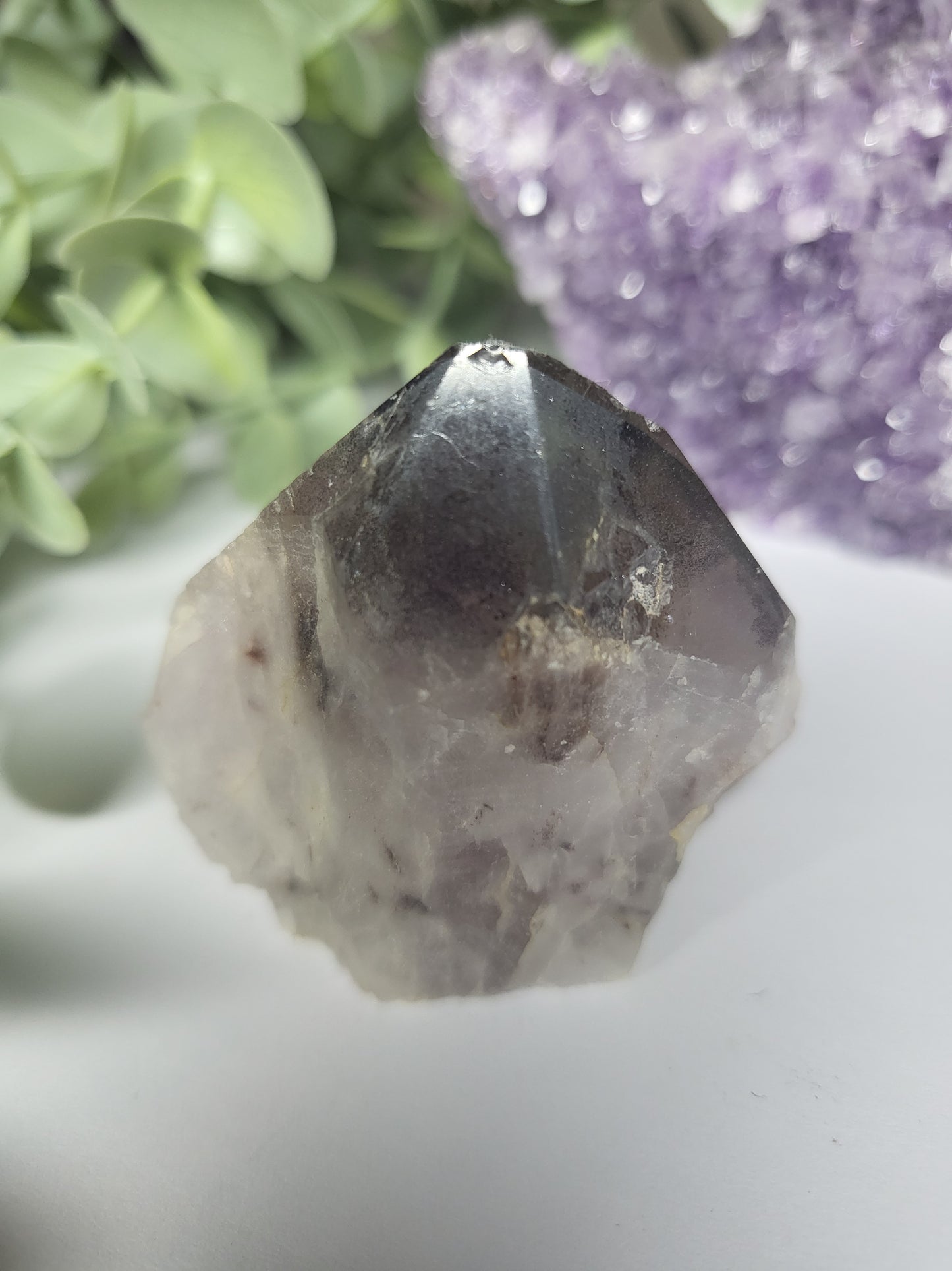 Amethyst natural point