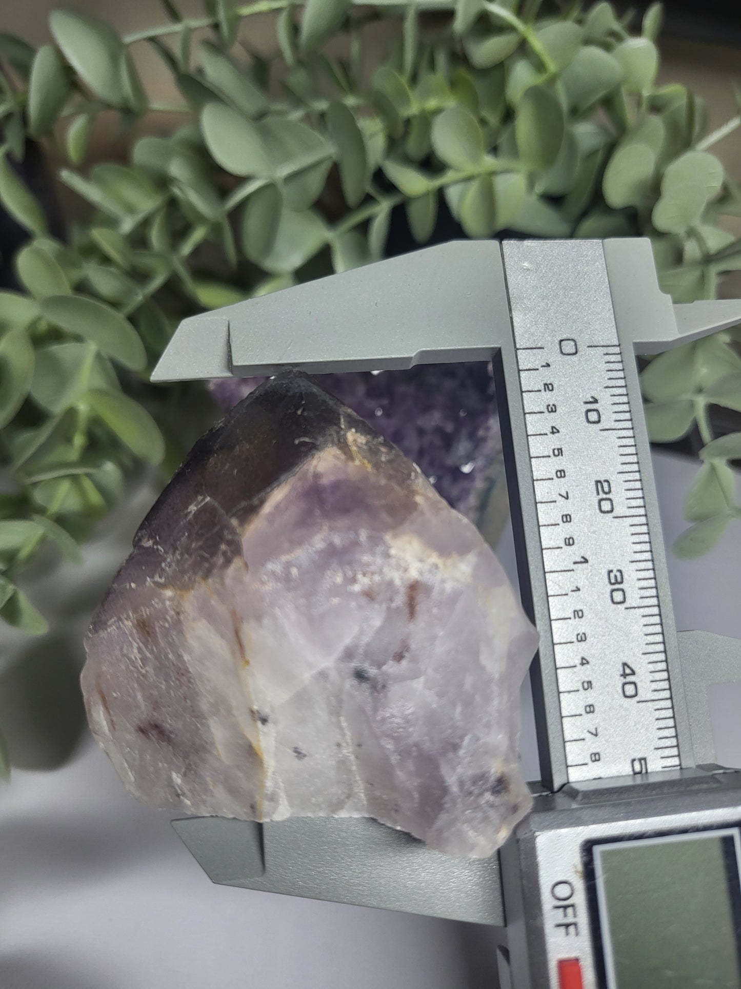 Amethyst natural point