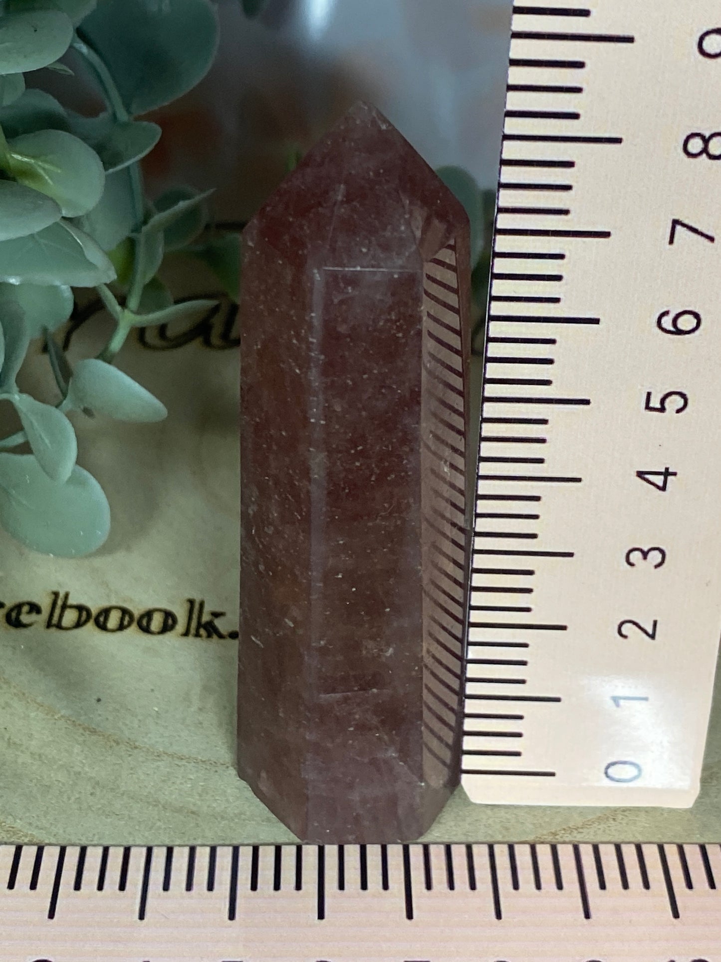 Strawberry Quartz Point