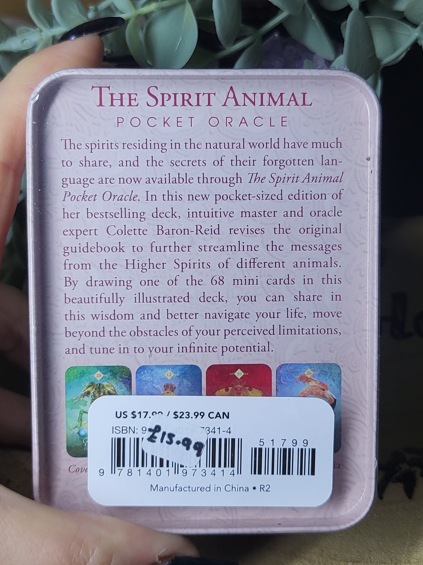 Spirit animal pocket oracle cards