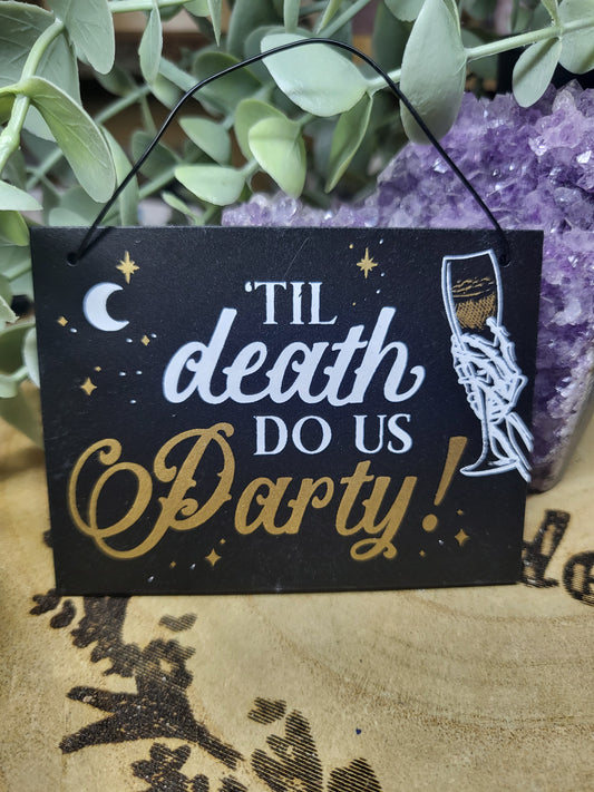 Small Skeleton Plaque