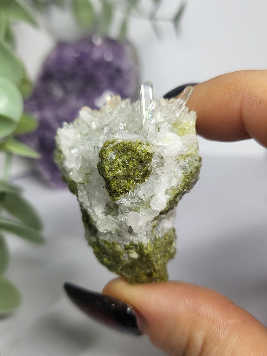 Forest Quartz (epidote and quartz)