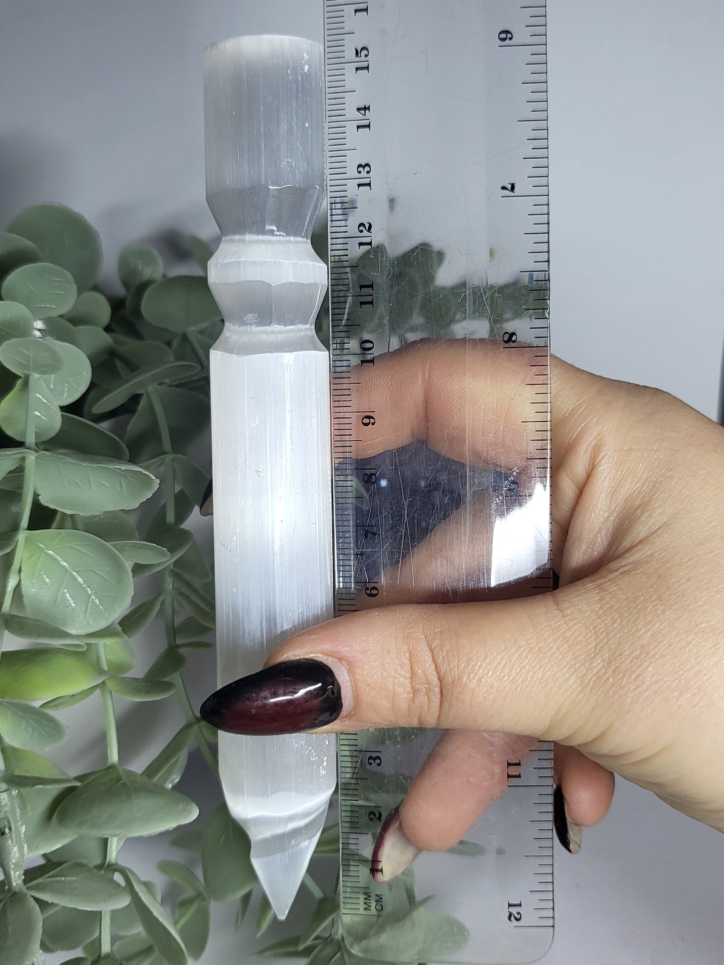 Satin Spa (selenite) wand