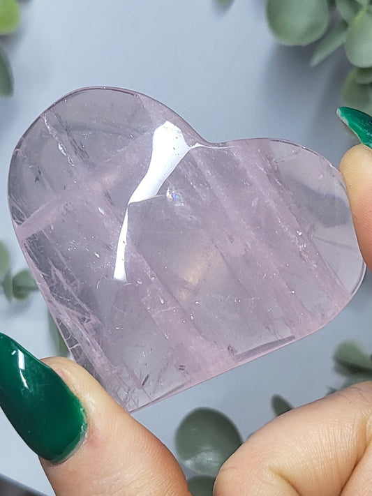 Rose Quartz Heart