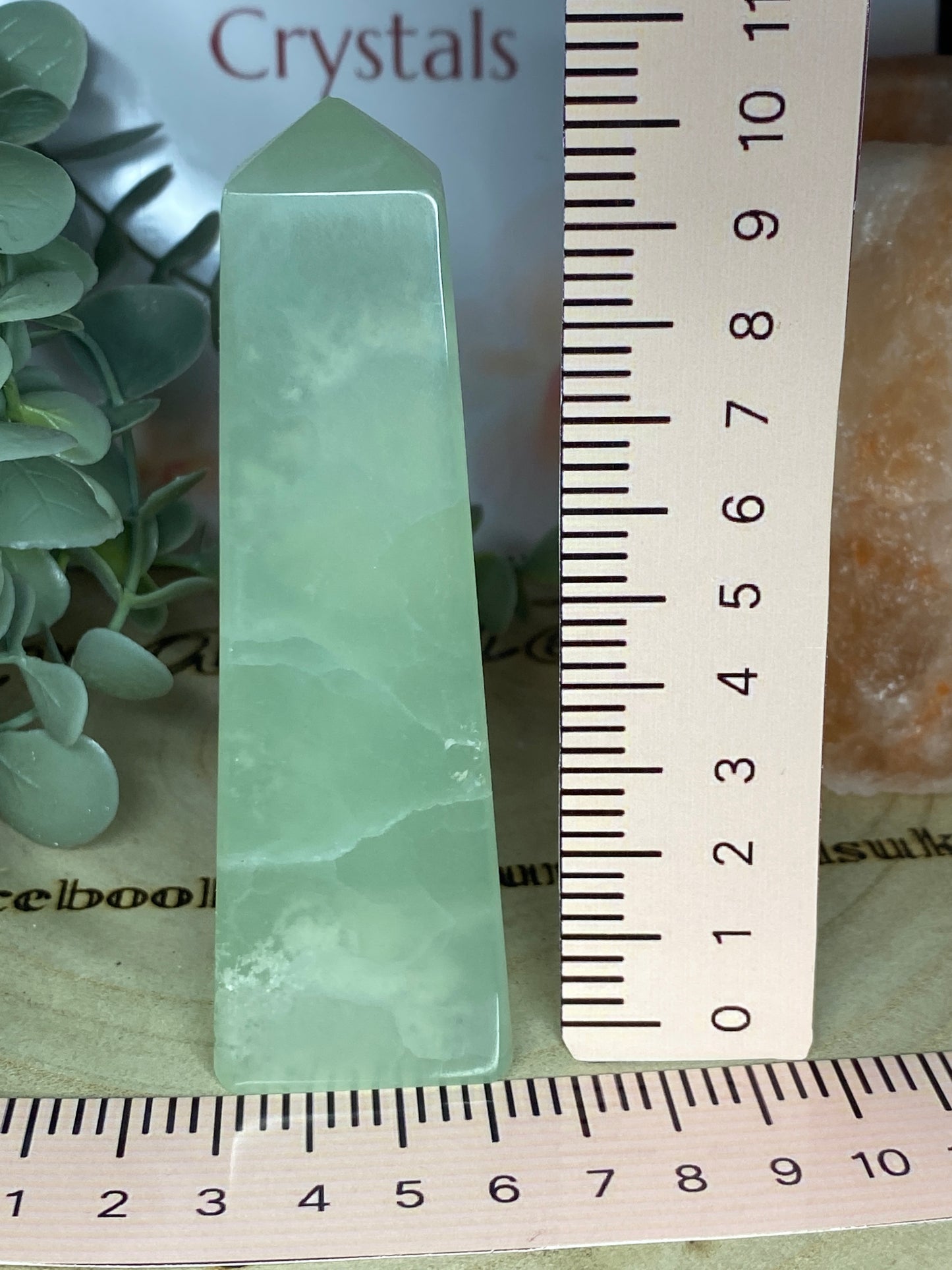 Pistachio Calcite Tower