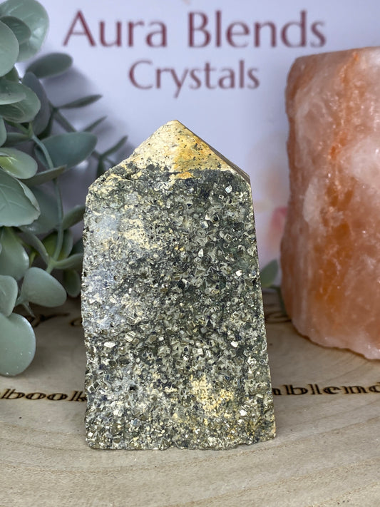 Raw pyrite point