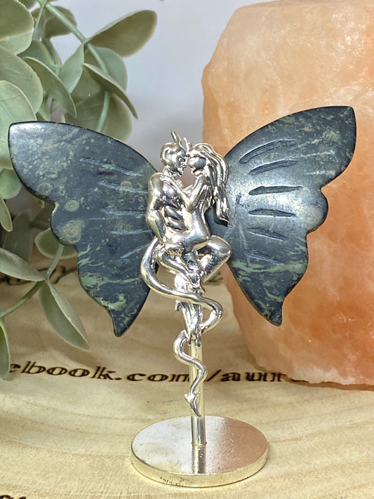 Kambaba Jasper Devil and Woman Wings