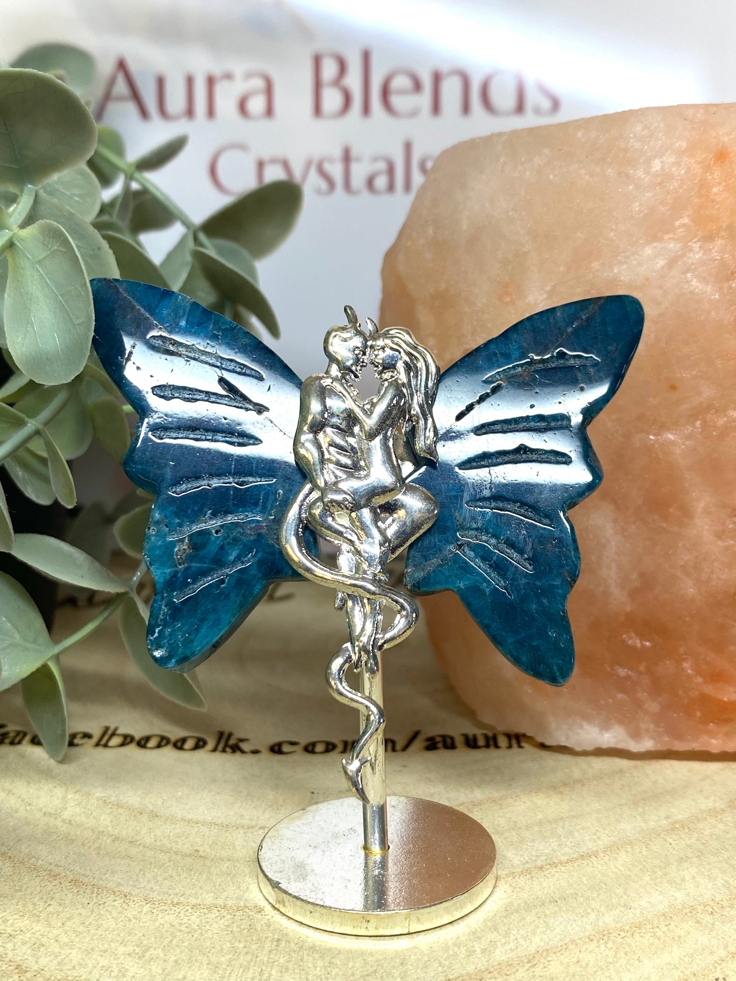 Apatite Devil and Woman Wings