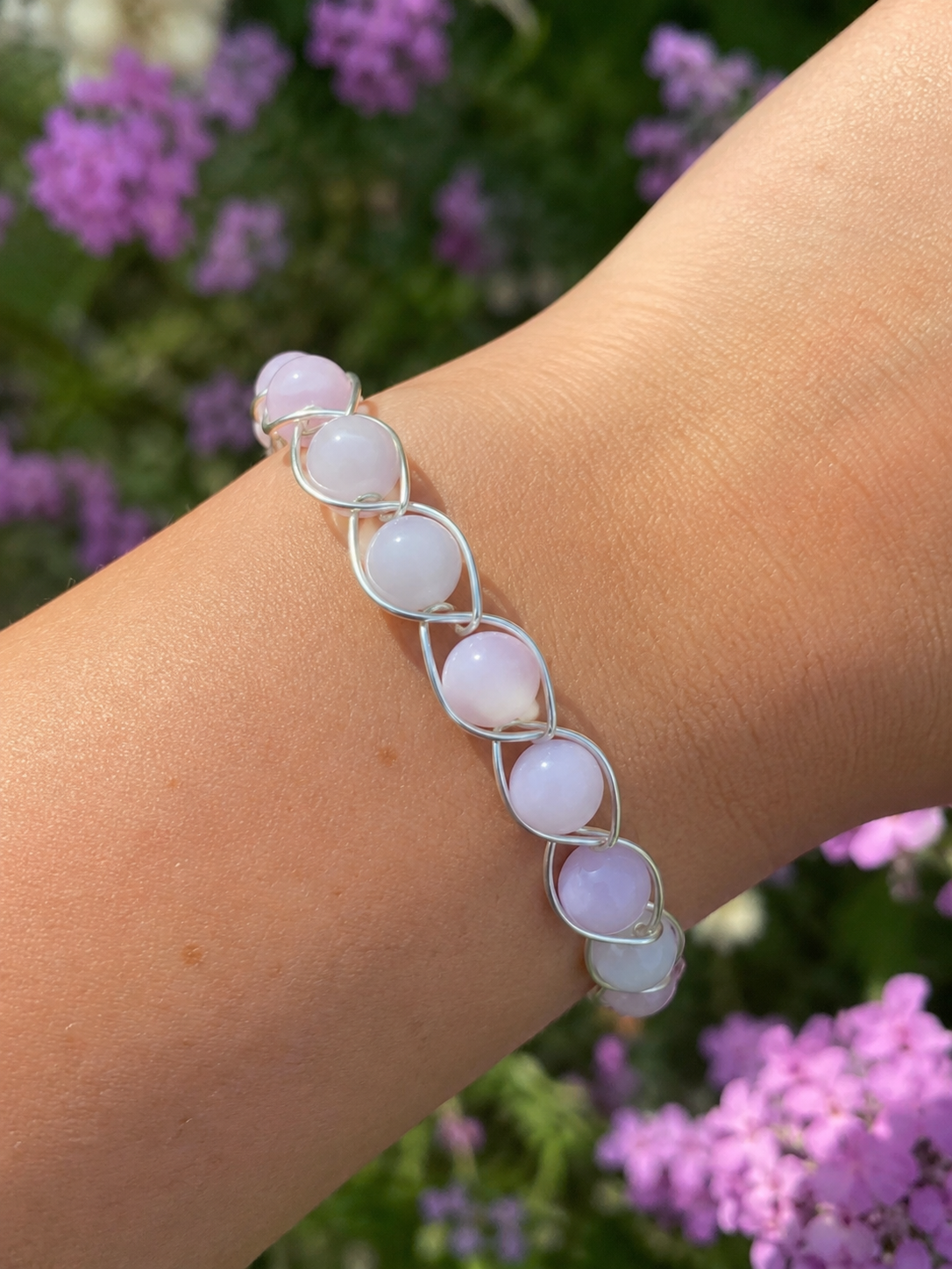 Purple Kunzite bracelet