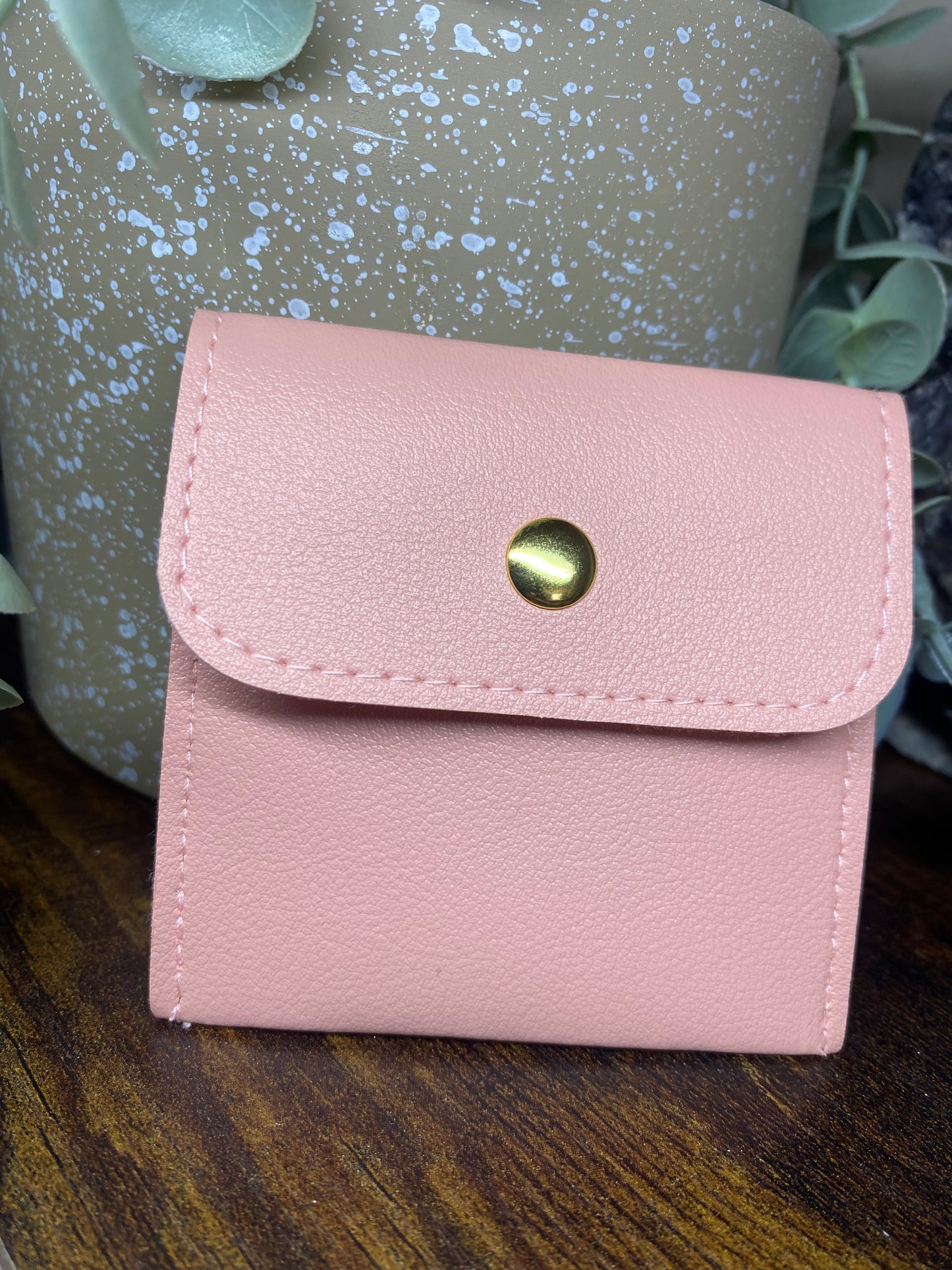 Faux leather Jewellery pouch