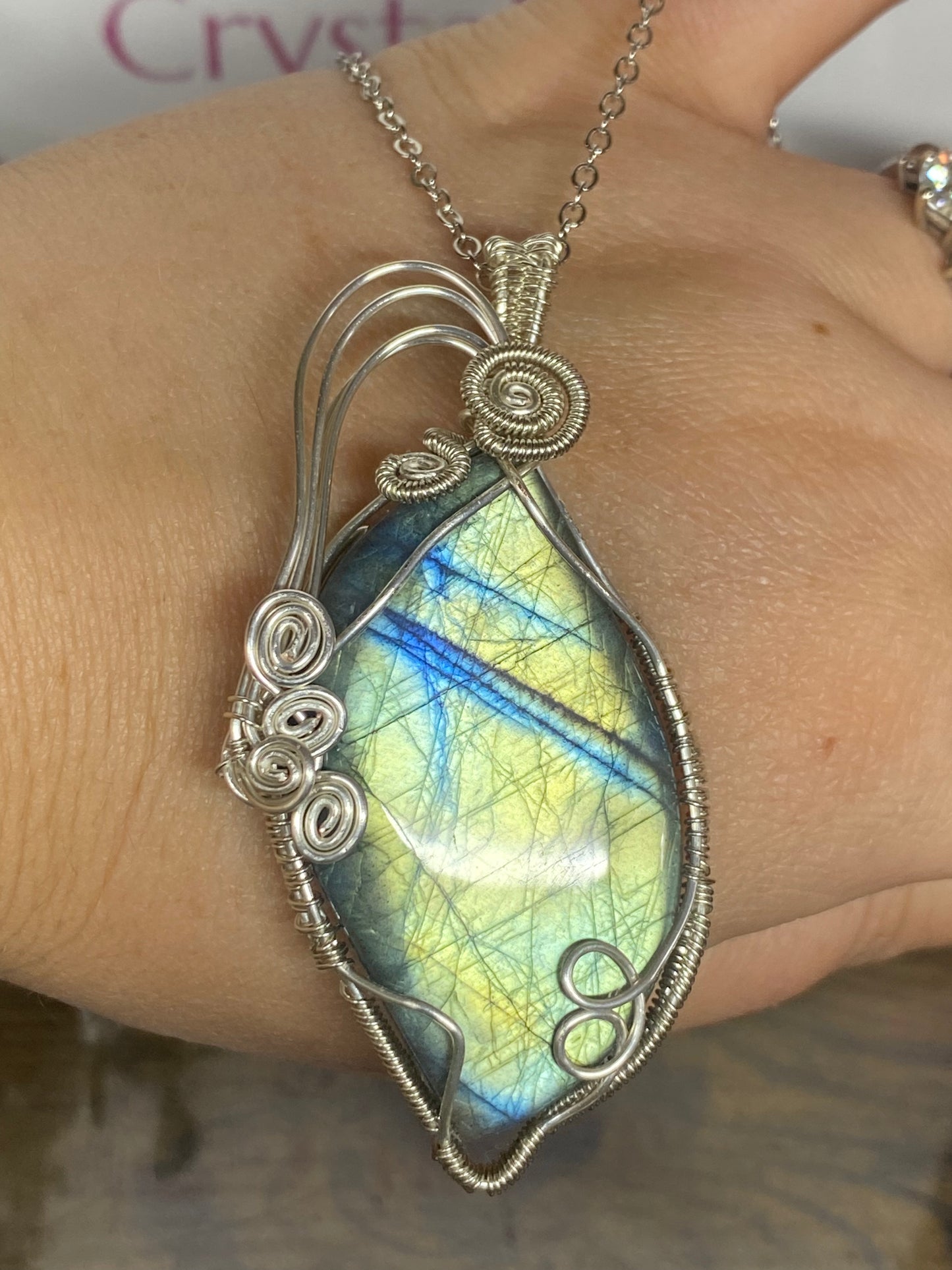 Labradorite pendant