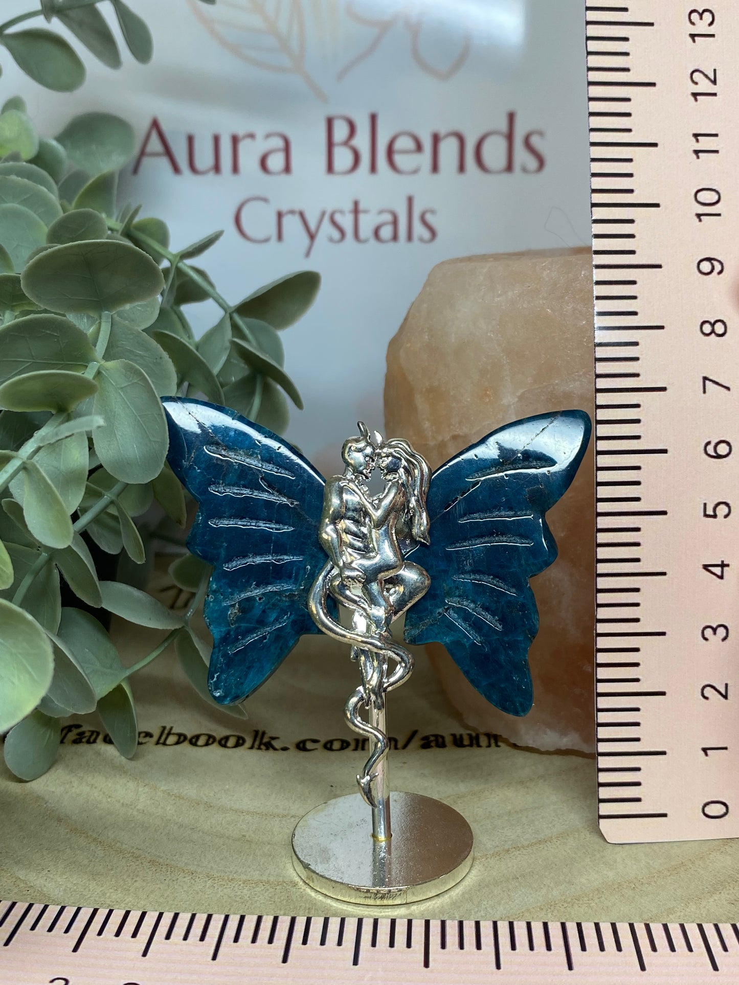 Apatite Devil and Woman Wings