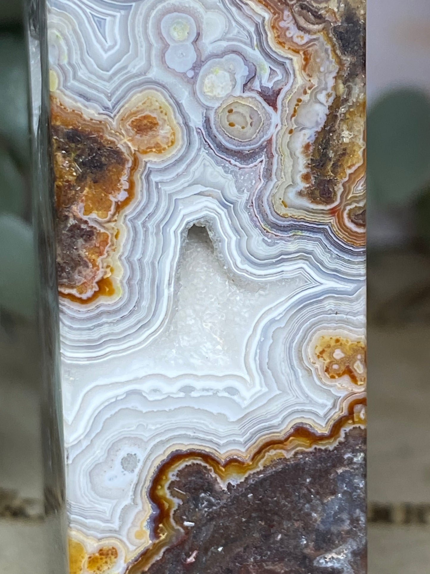 Mexican Crazy Agate Point
