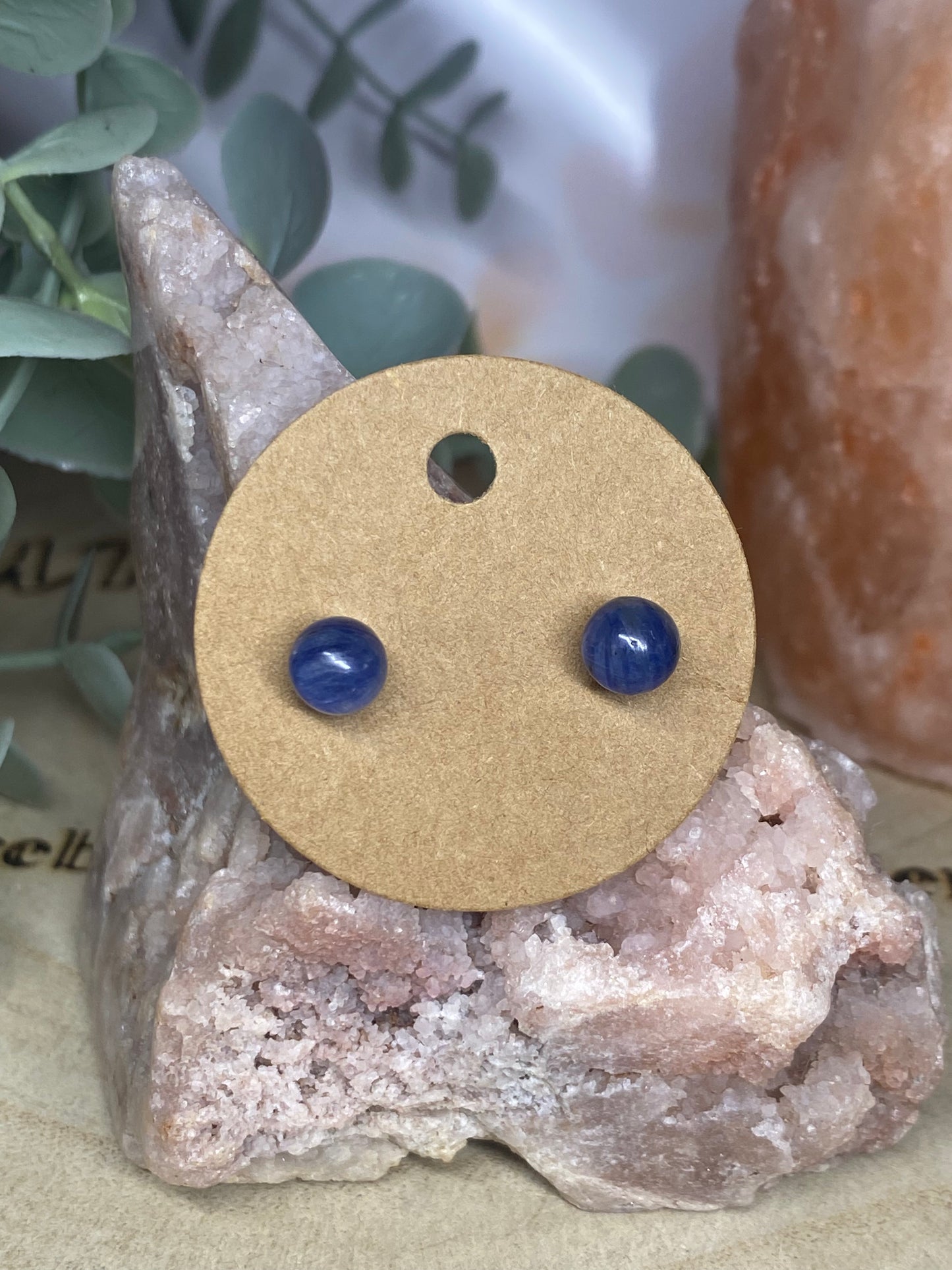 Blue Kyanite Earrings