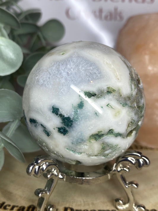 Moss Agate Sphere
