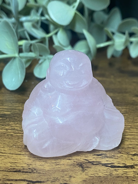 Rose Quartz Buddha