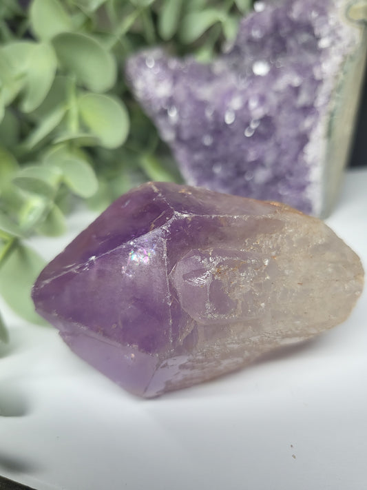 Amethyst natural point